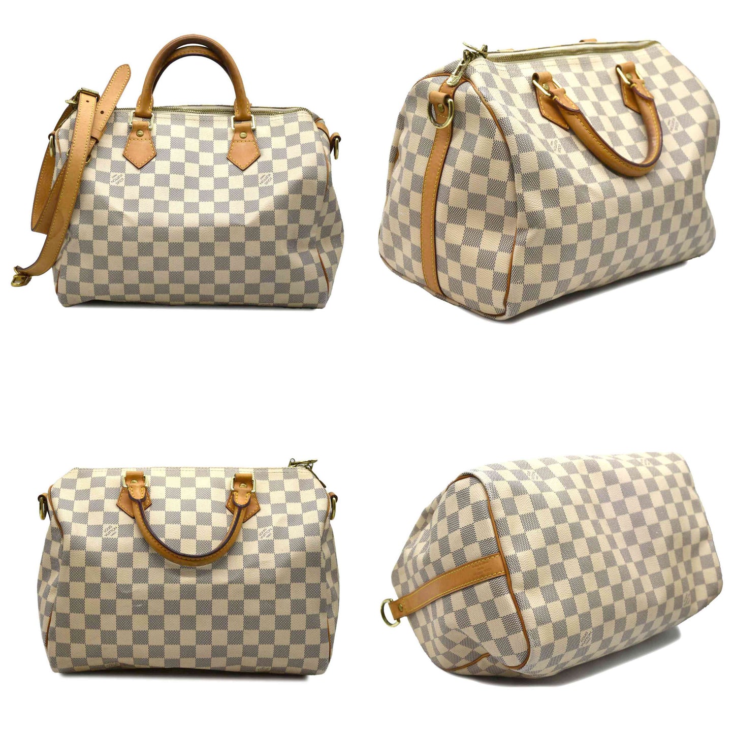 Louis Vuitton  Damier Azur Speedy Bandouliere 30 SP2114
