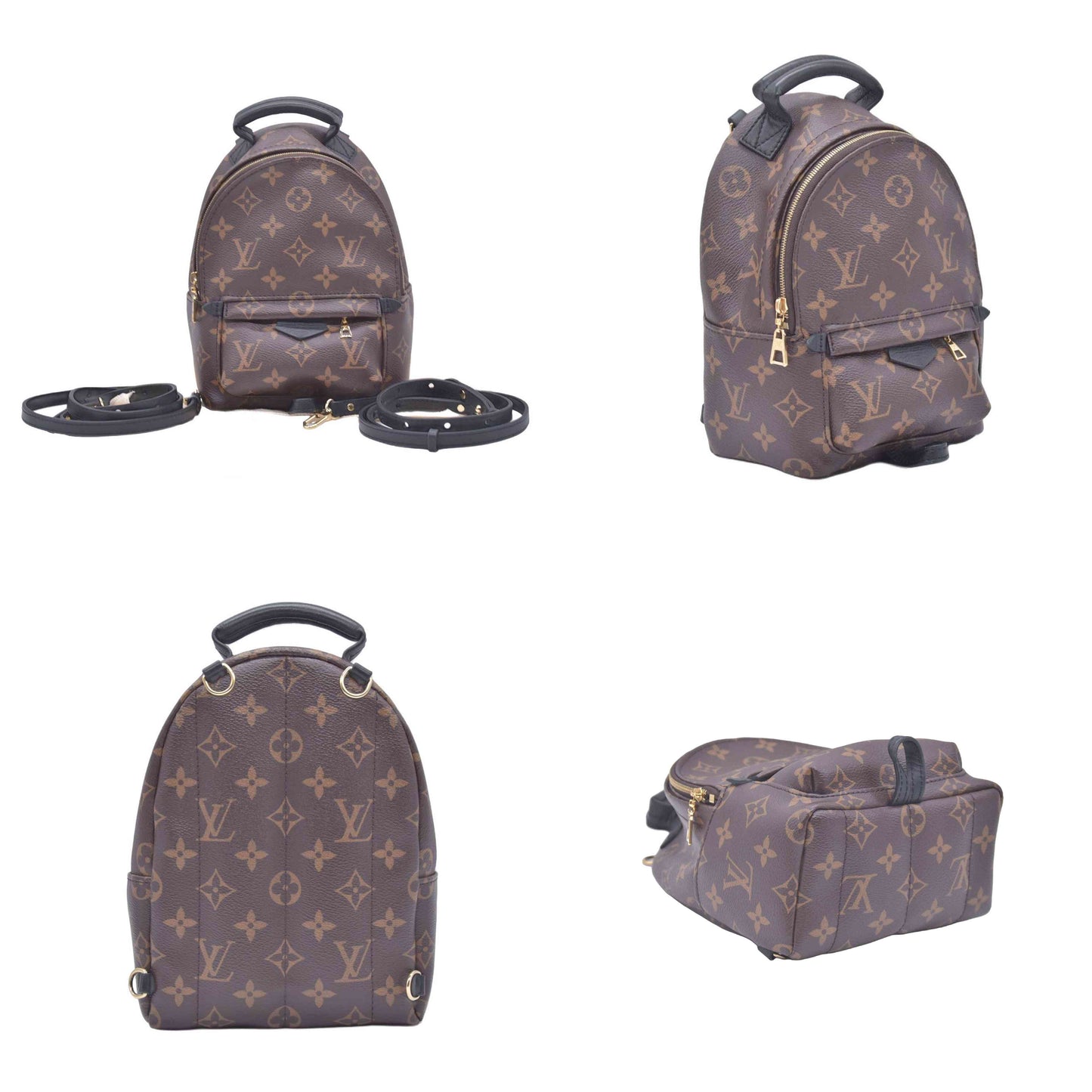 $2770 RFID Louis Vuitton Monogram Palm Springs Mini