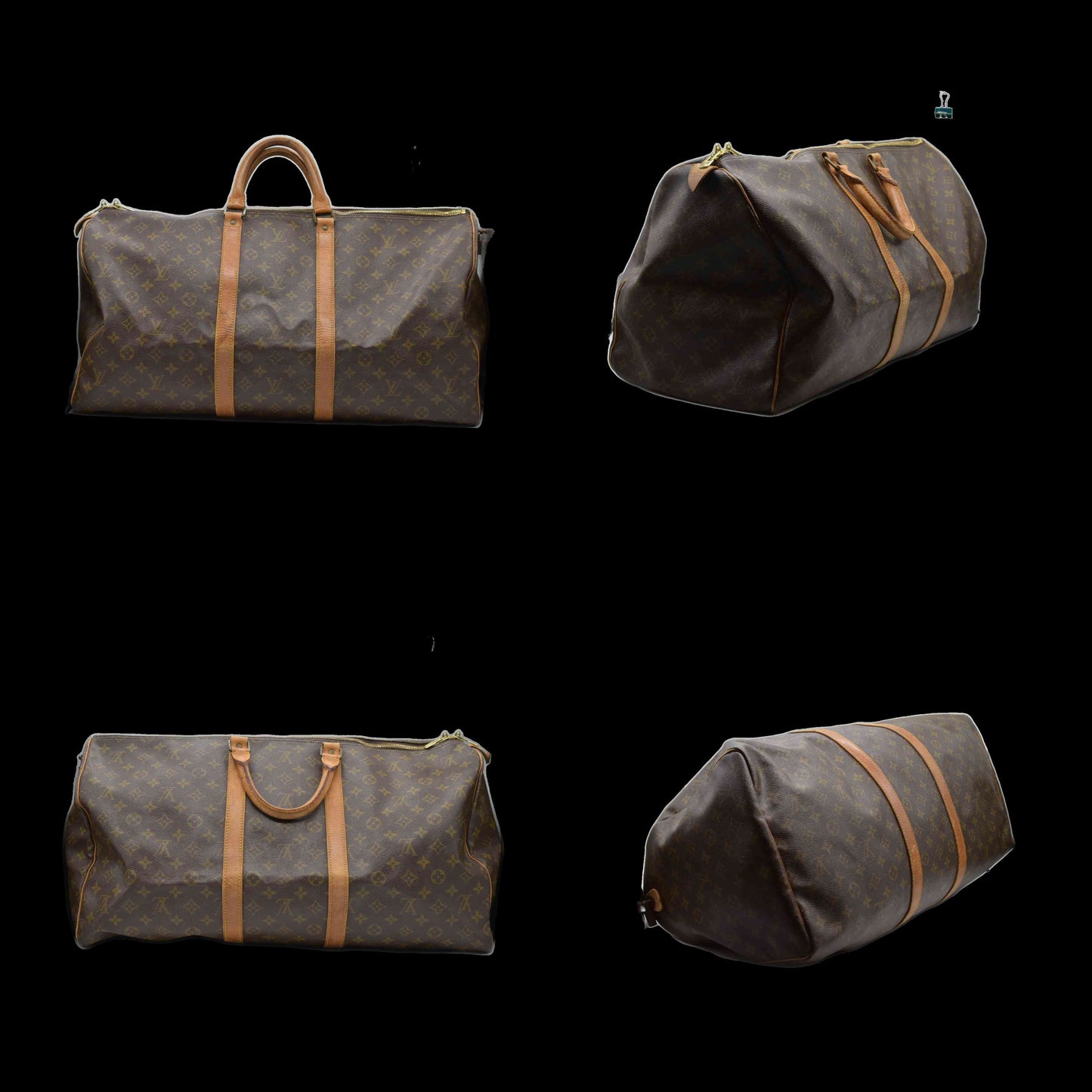 $2170 1984 Louis Vuitton Monogram Keepall 55 SD824