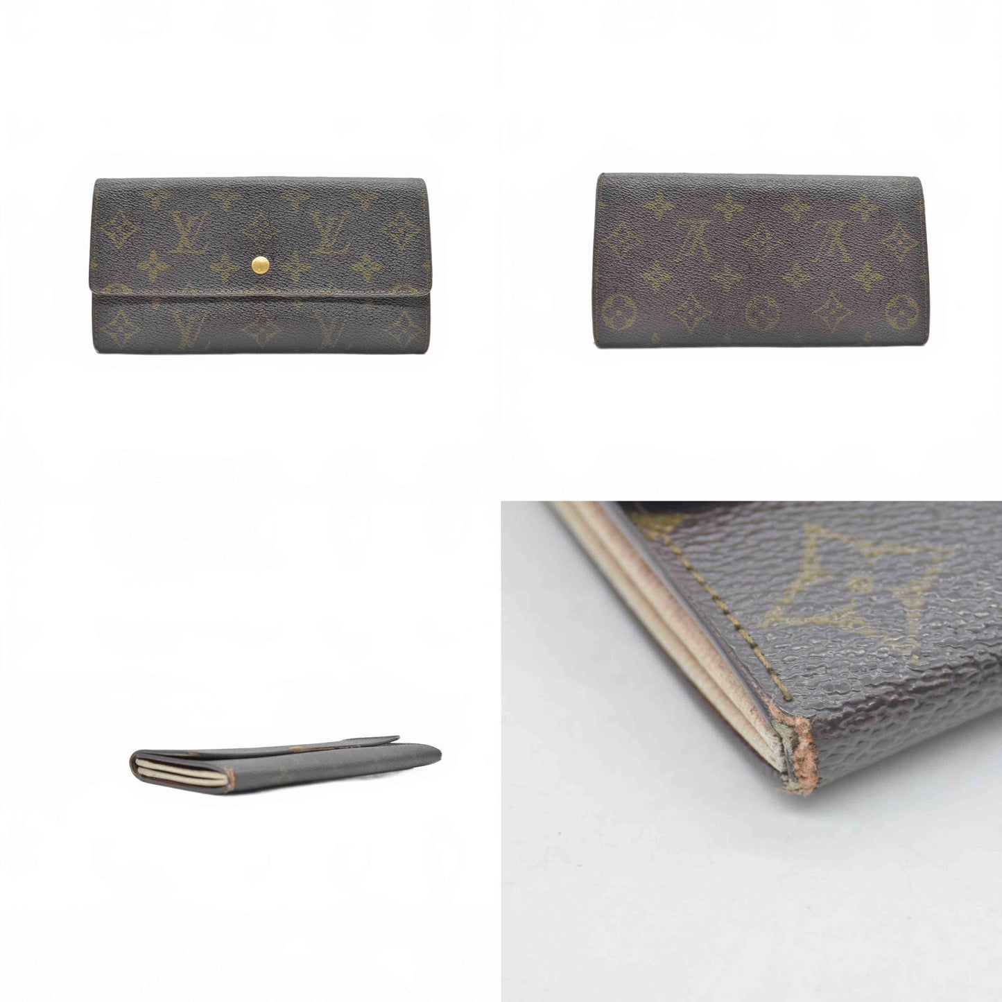 $775 Louis Vuitton Monogram Sarah AN0951 1991