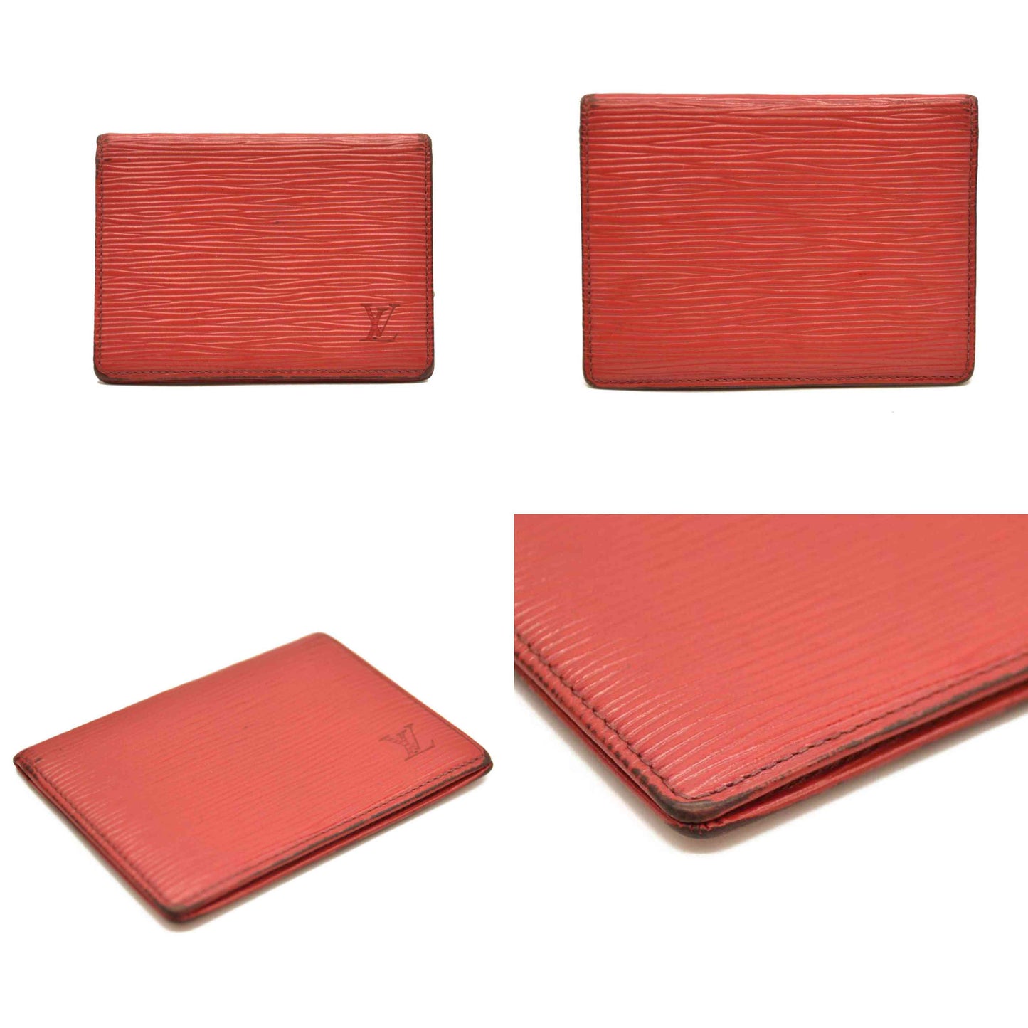 Louis Vuitton  Epi Marco Wallet Castillan Red MI923