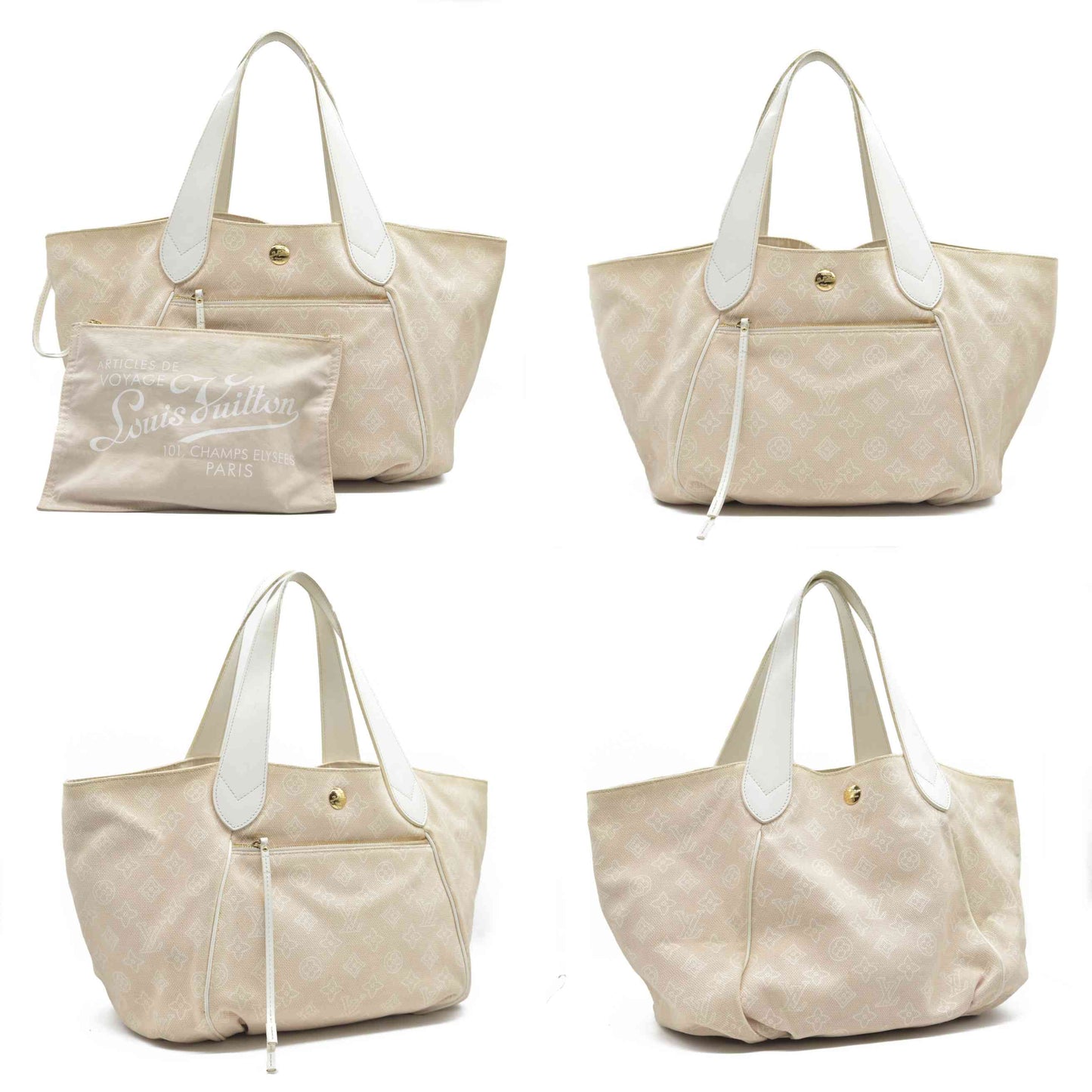 $1250 Louis Vuitton Monogram Cabai Panema PM MB1009 2009