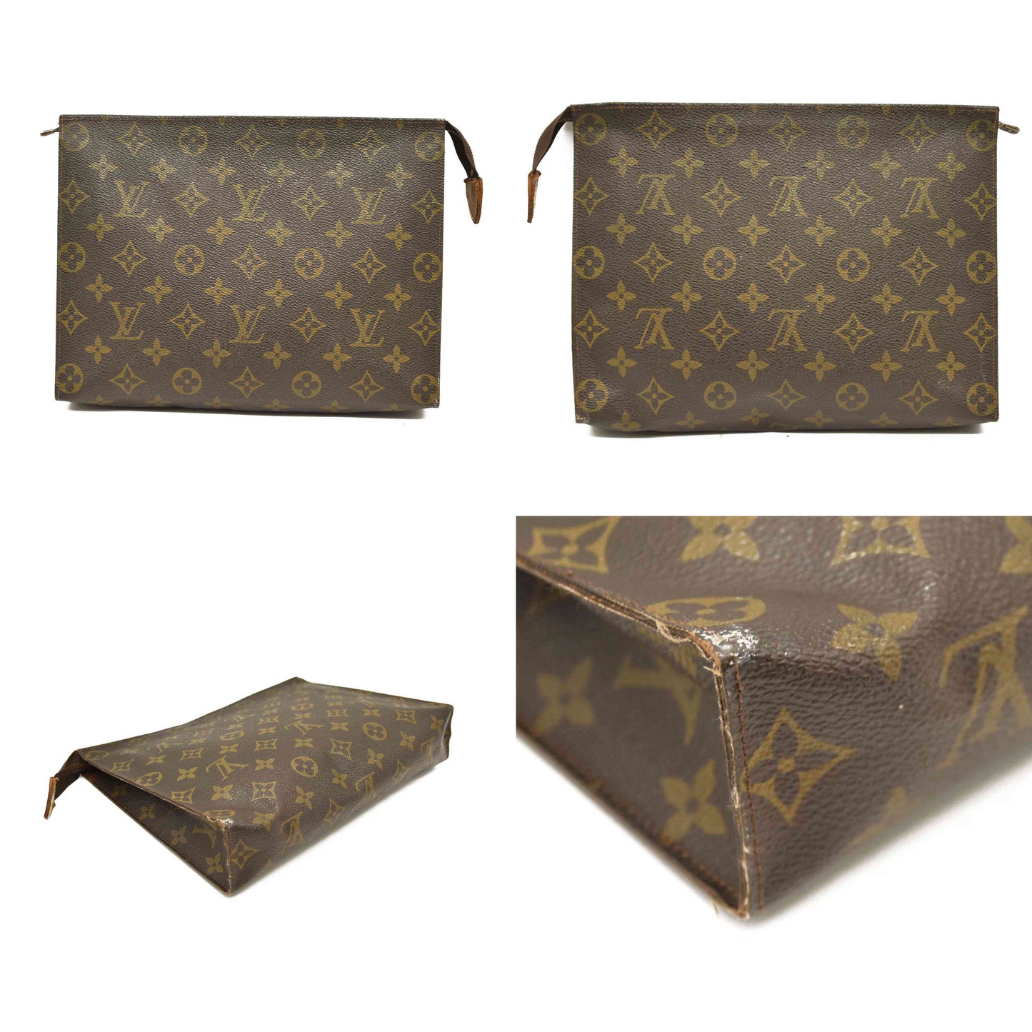 Louis Vuitton  Monogram Toiletry Pouch 26 882AN