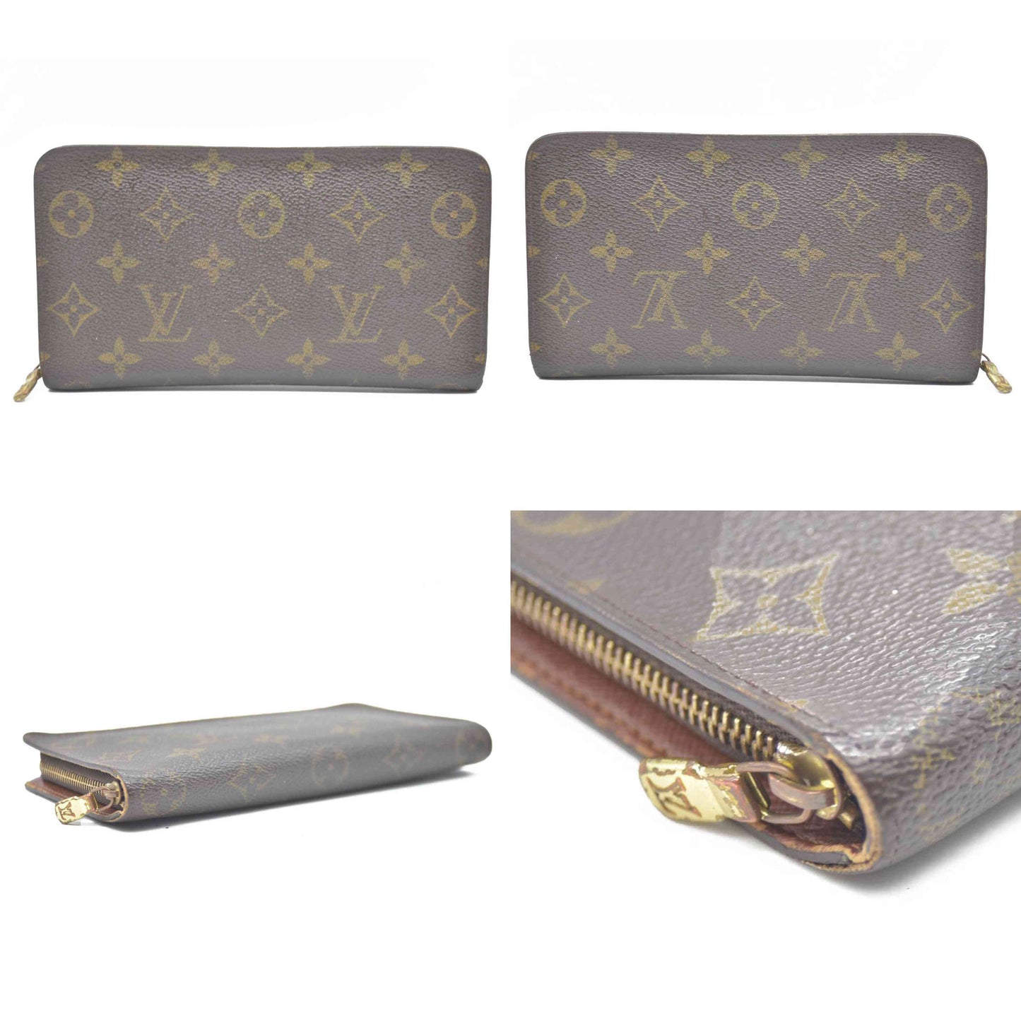 Louis Vuitton  Monogram Port Monnaie Zippy Wallet TH0090