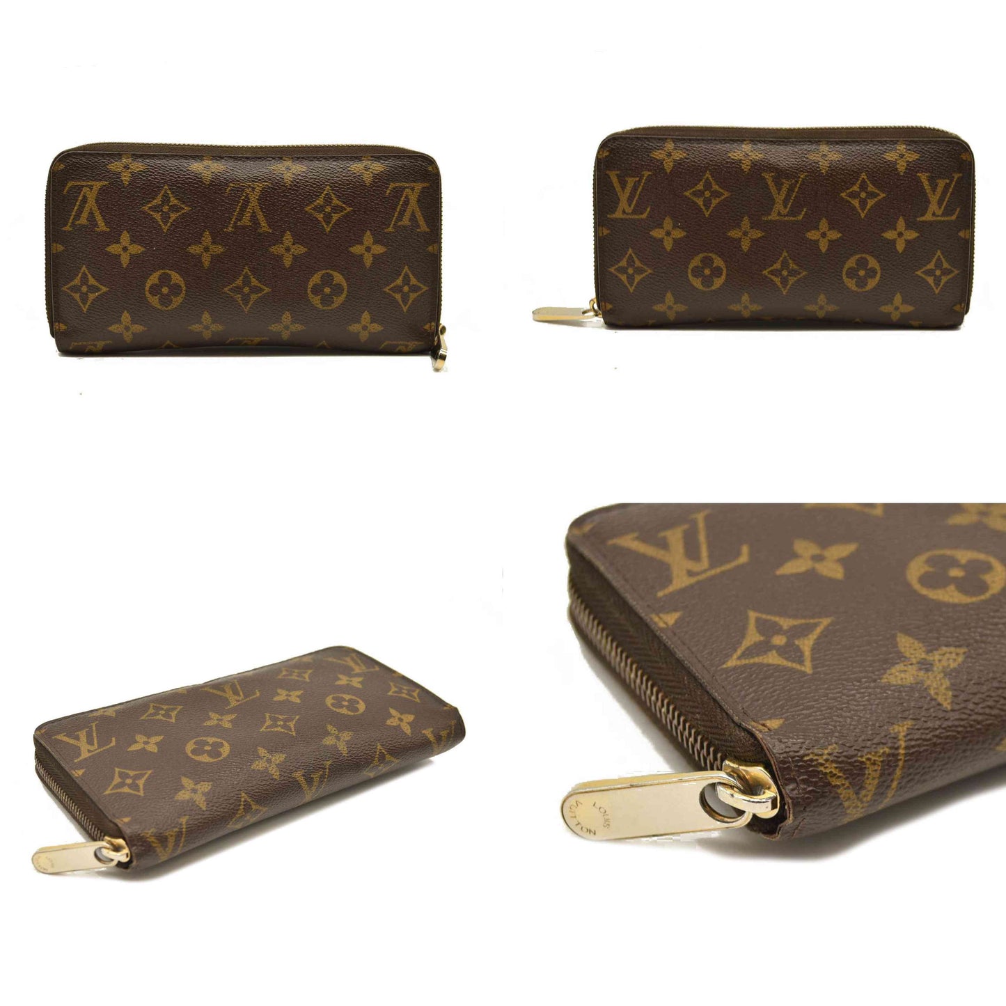 Louis Vuitton  Monogram Zippy Wallet CA1068