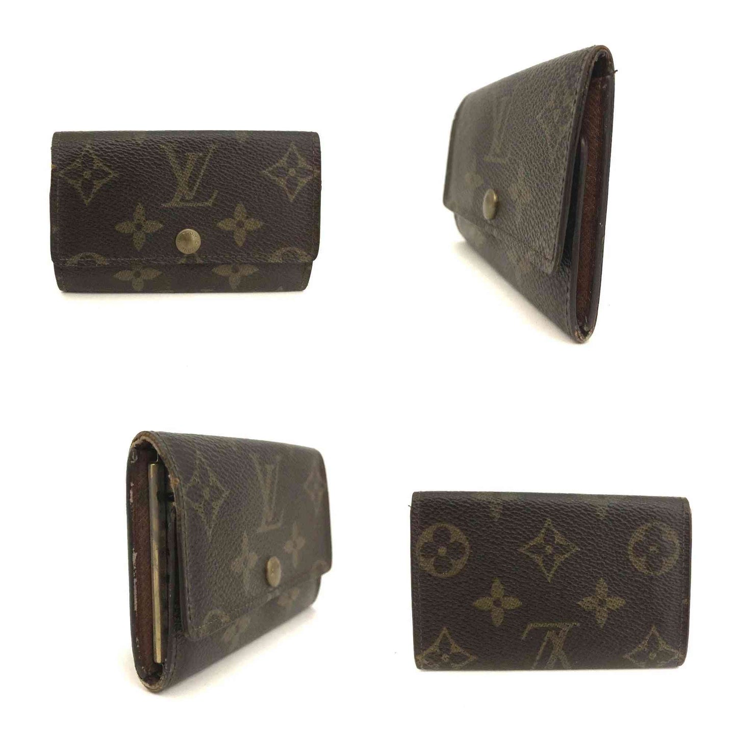 Louis Vuitton Monogram Multicles 6 Ring Key Case Brown ET0941