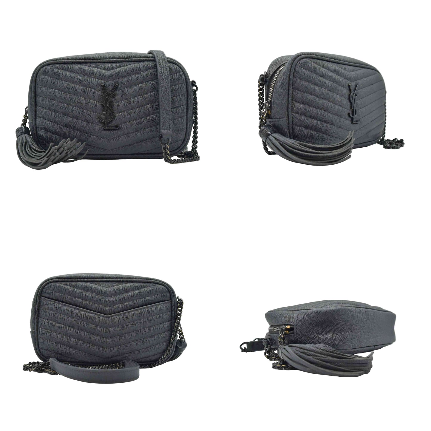 $1800 Saint Laurent  Signature Lou Camera Mini