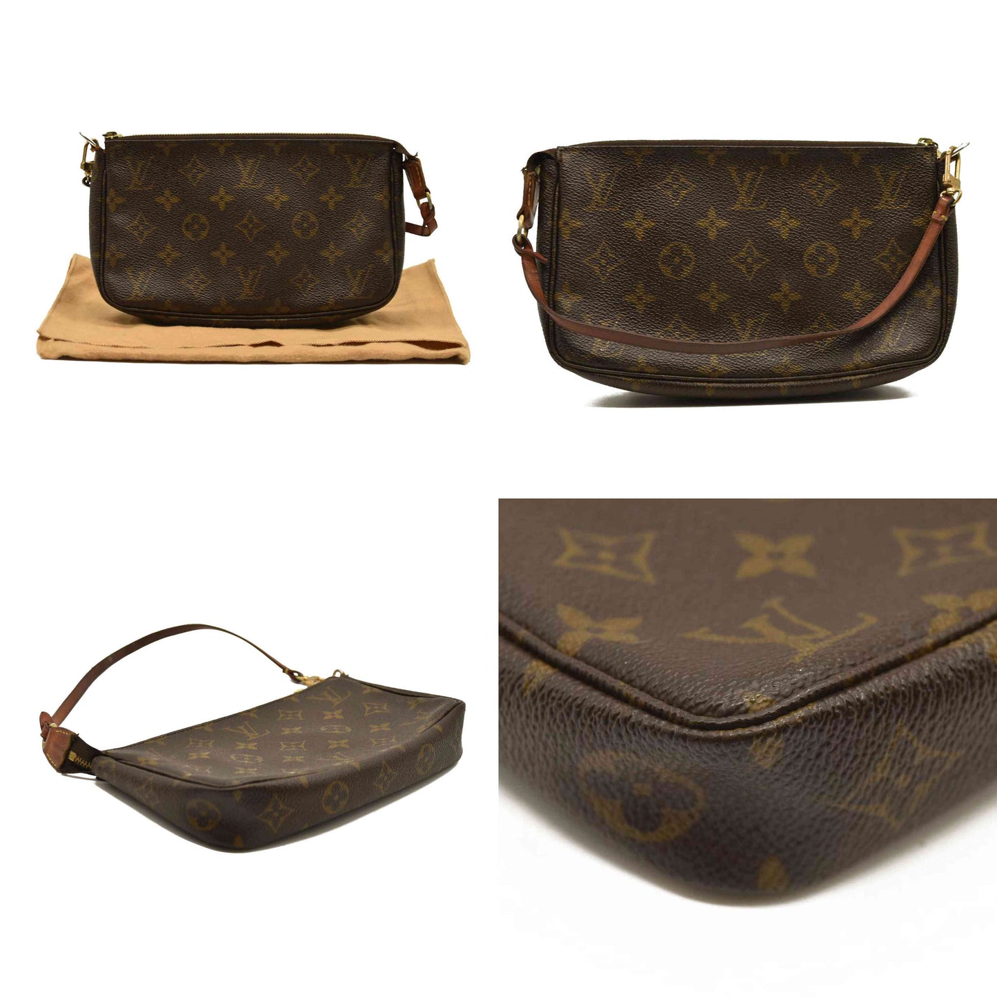 Louis Vuitton  Monogram Pochette Accessories VI0020