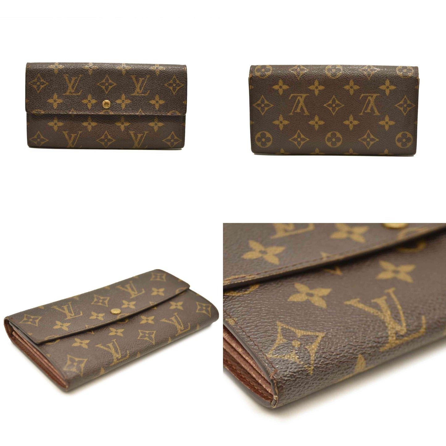 Louis Vuitton  Monogram Sarah Wallet MB1005