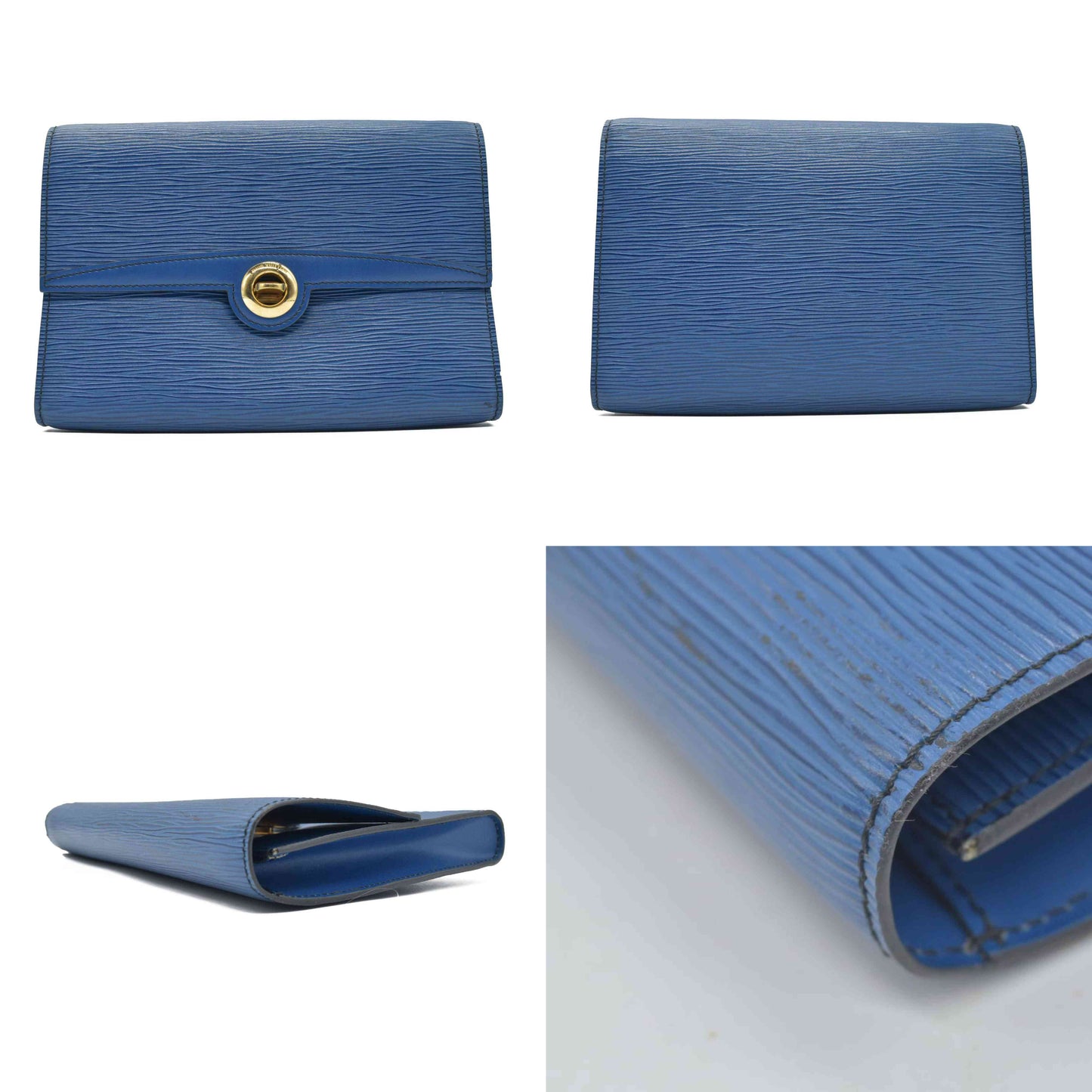 $940 1991 Louis Vuitton Epi leather Arche Clutch Toledo MI0931