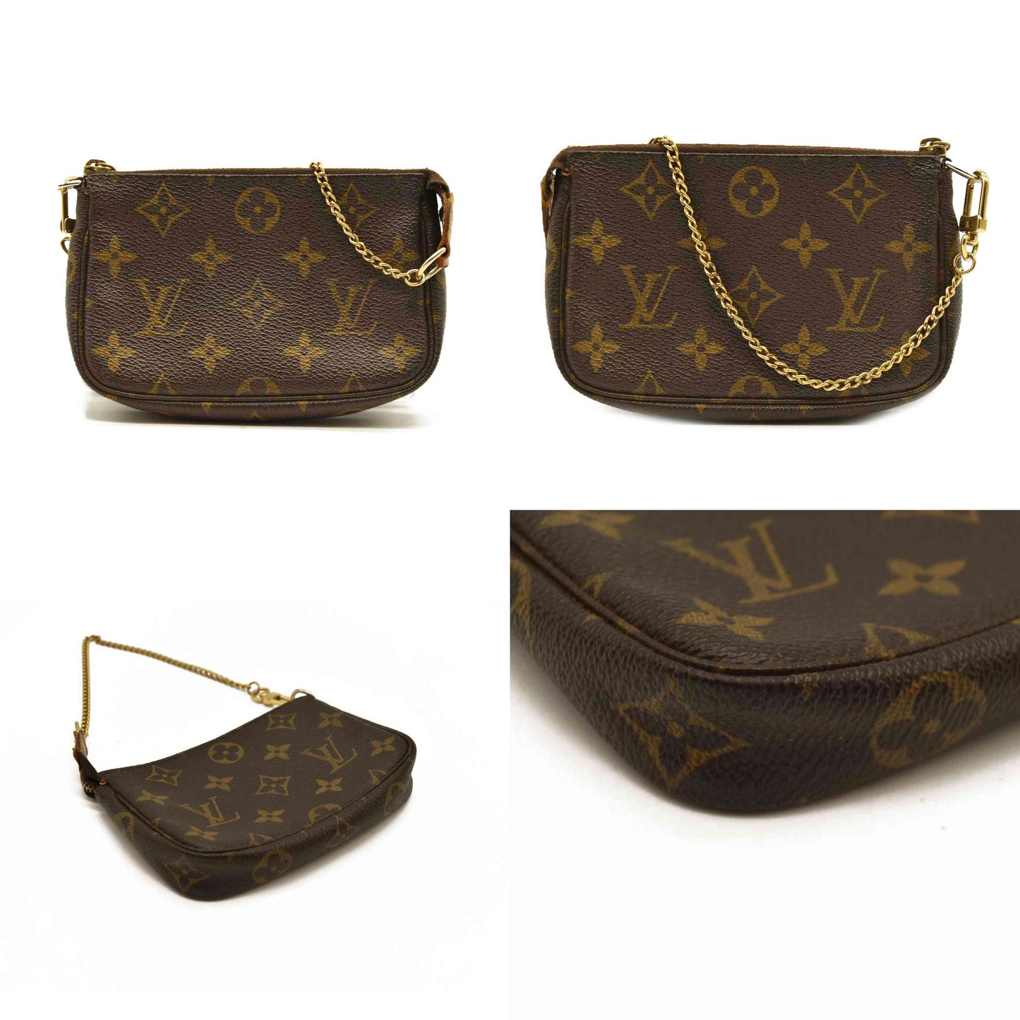 Louis Vuitton  Monogram Mini Pochette Accessories  FL0085