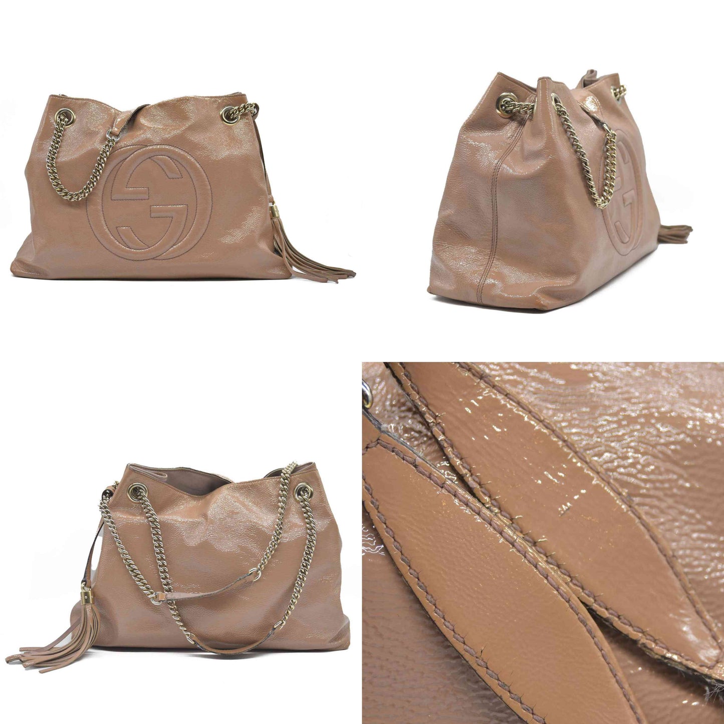 $1200 Gucci Interlocking G Soho Medium Good Value Gucci Interlocking G Soho Medium