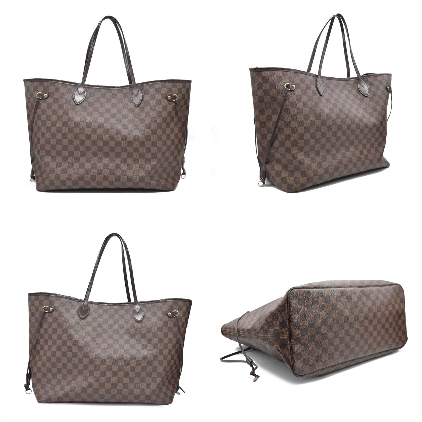 Louis Vuitton  Damier Ebene Neverfull GM FL4104