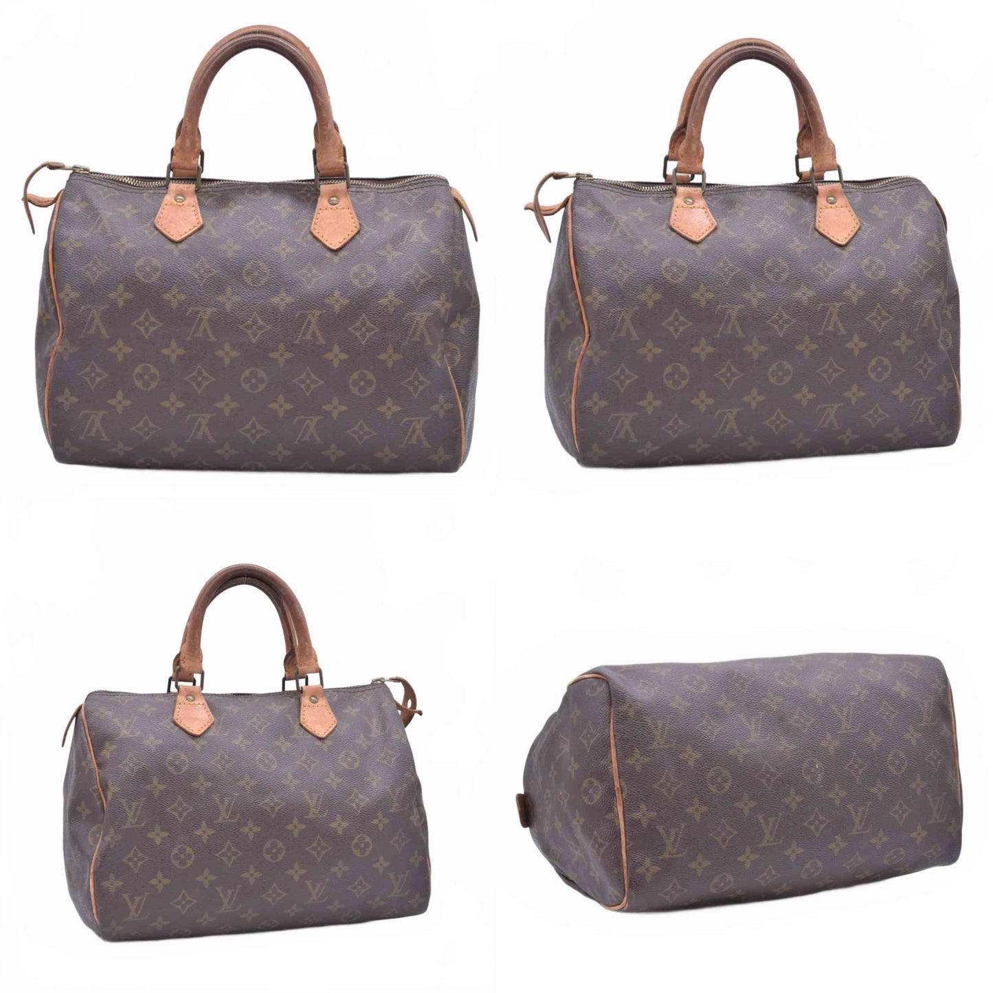 $1550 1984 Louis Vuitton Monogram Speedy 30 MB844