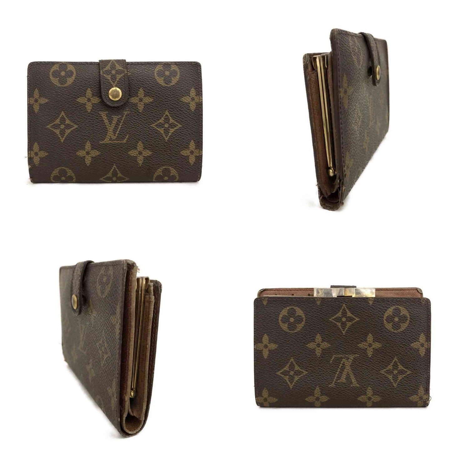 Louis Vuitton Monogram Porte Monnaie Billets Viennois Bifold Wallet SD0937