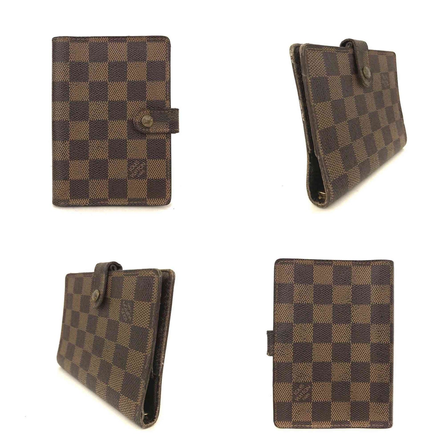 Louis Vuitton Damier Agenda PM Notebook Cover Brown CA1919