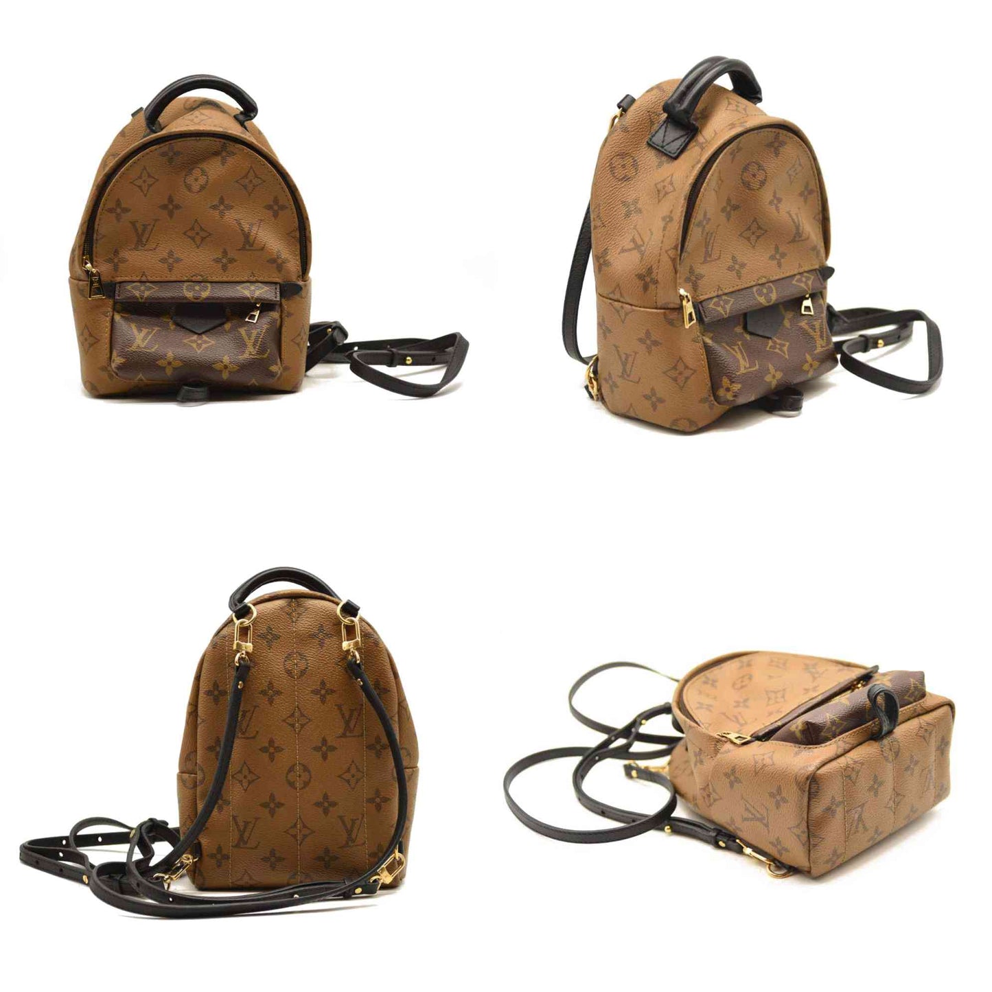 LOUIS VUITTON Reverse Monogram Palm Springs Backpack Mini FL4147