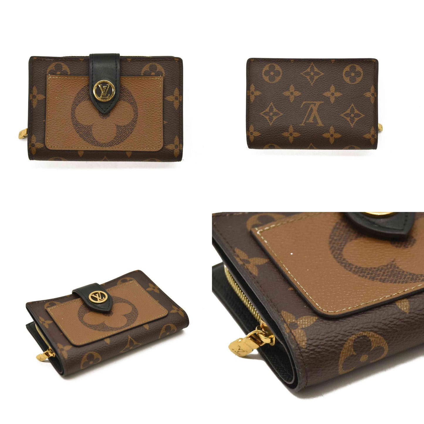 LOUIS VUITTON  Reverse Monogram Juliette Wallet