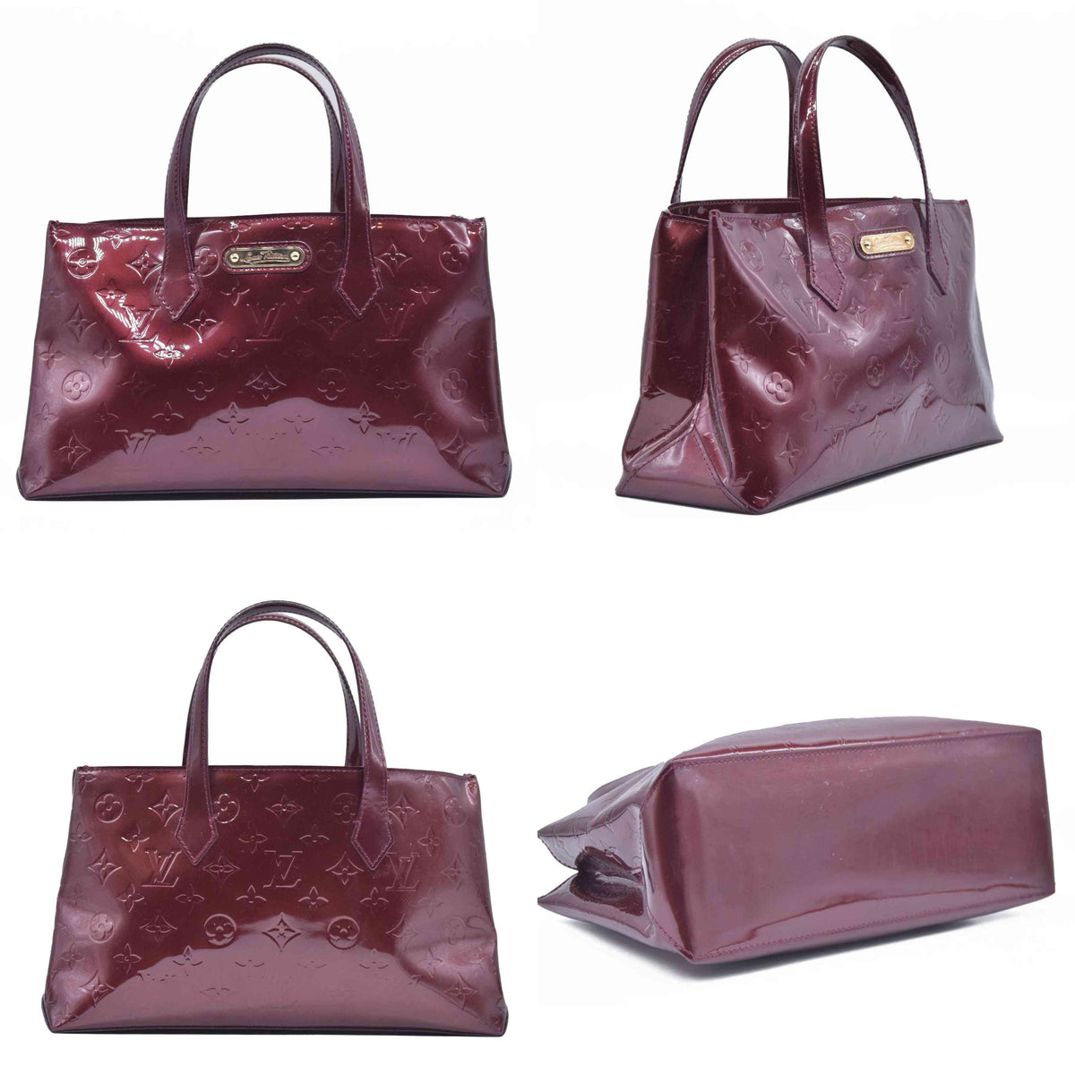 Louis Vuitton Vernis Wilshire PM Rouge Fauviste CONSIGNMENT 10020514