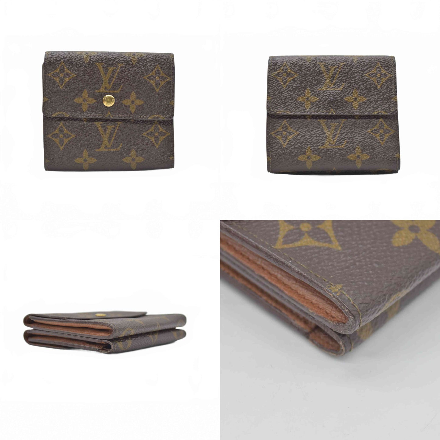 $630 Louis Vuitton Monogram Elise Wallet CONSIGNMENT