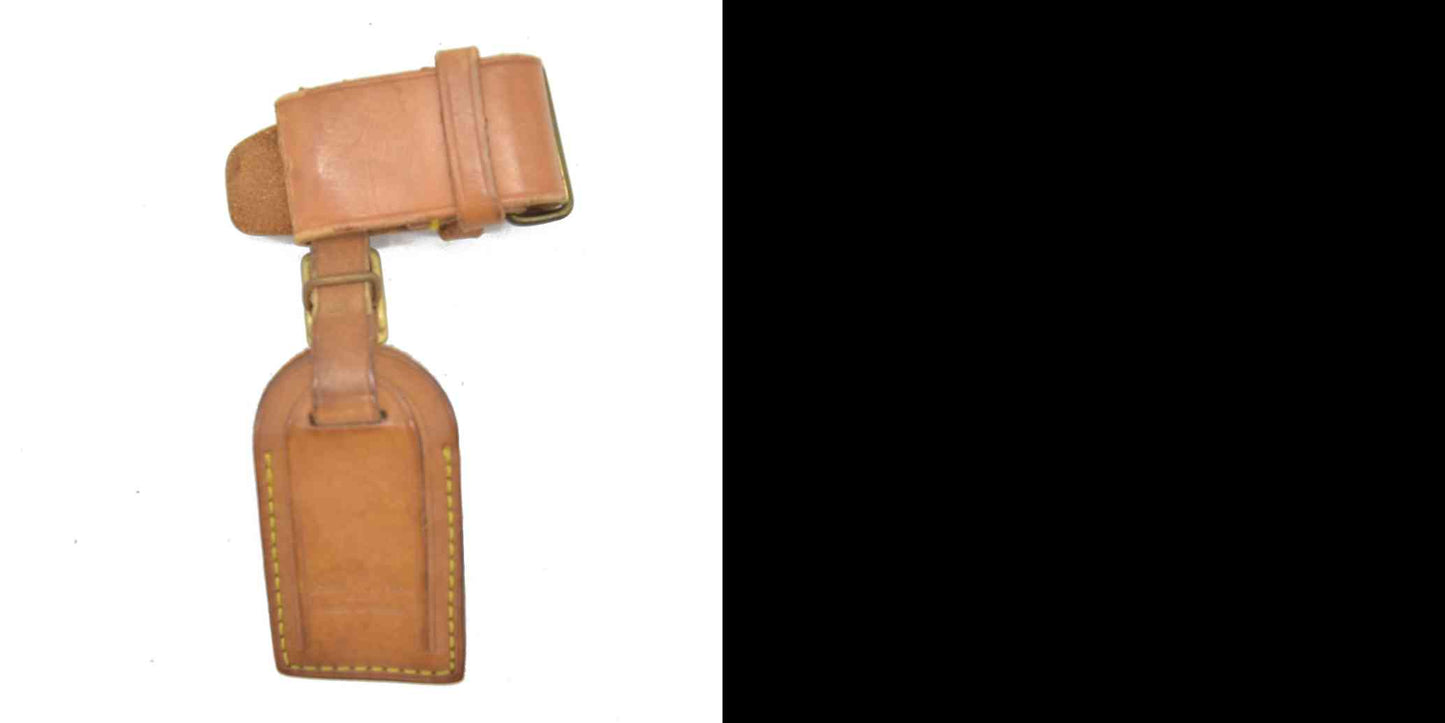 Louis Vuitton Vachetta Luggage Tag and Handle Strap Set SMALL 16