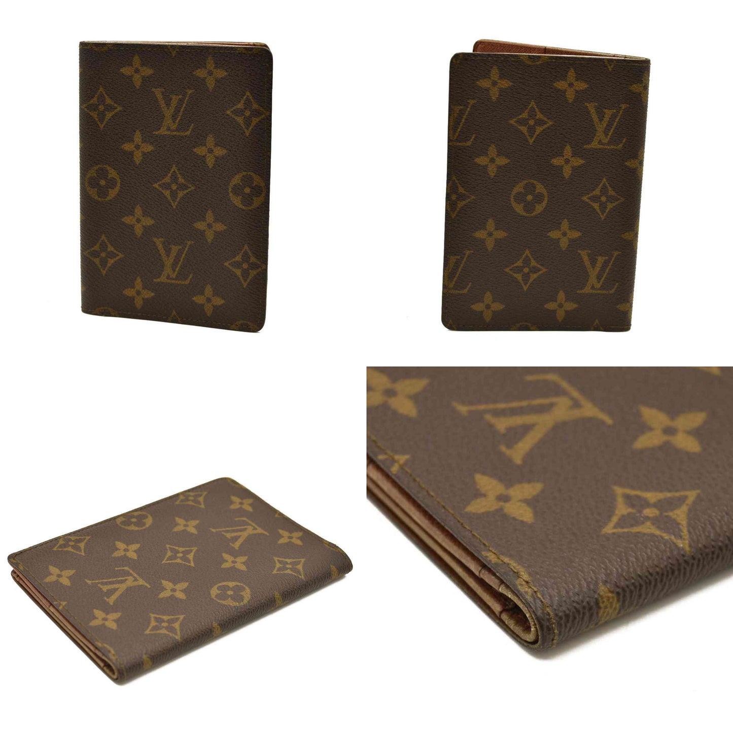 Louis Vuitton Monogram Bifold Wallet Purse 8910RA