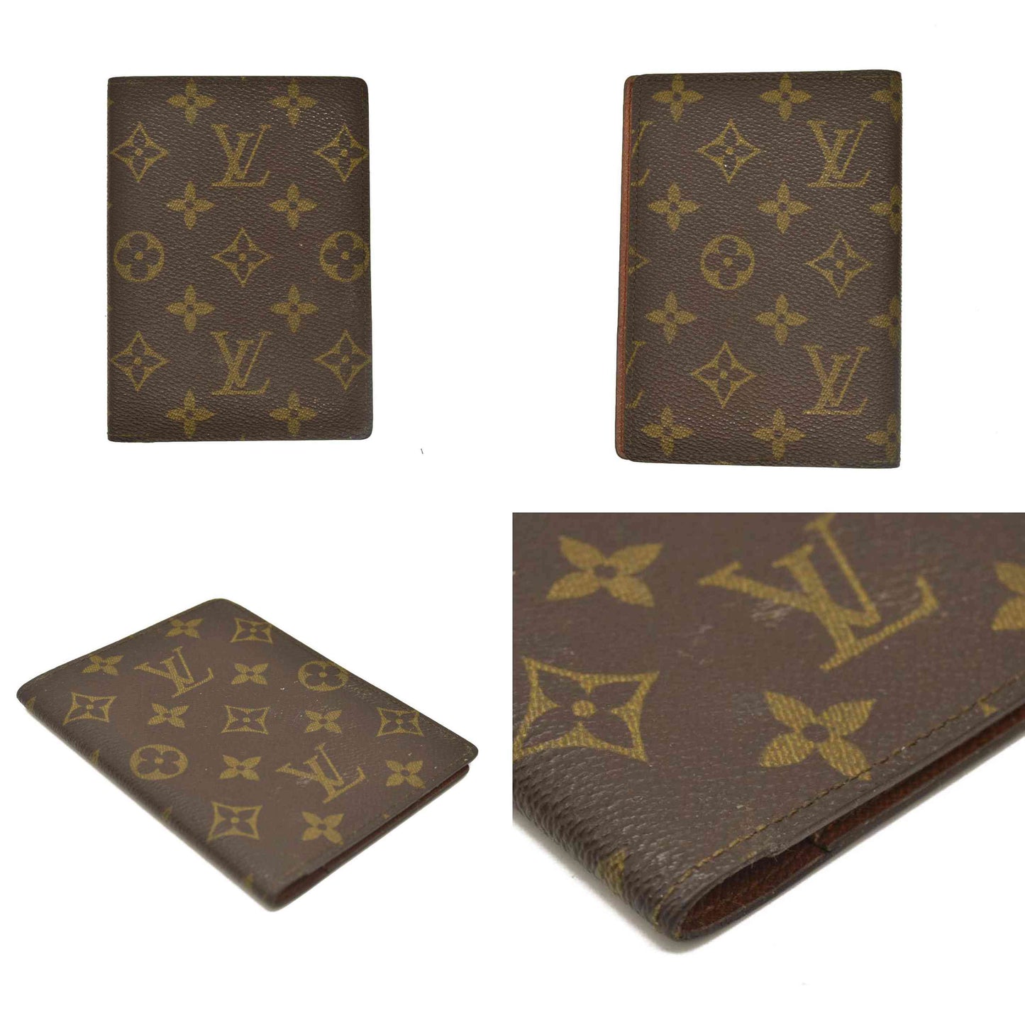 Louis Vuitton  Monogram Passport Cover MI0963
