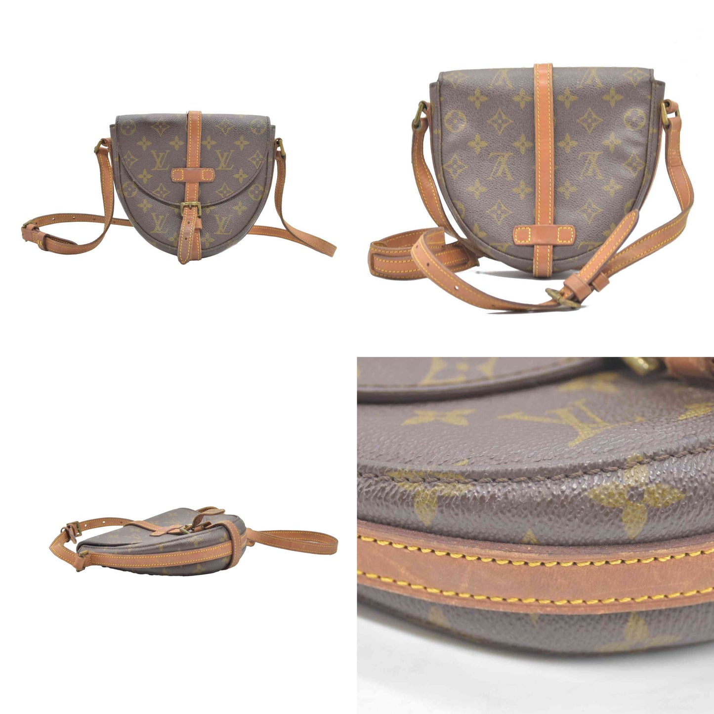 $1060 1986 Louis Vuitton Monogram Chantilly PM 862VI