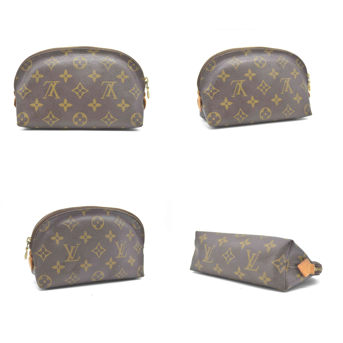 Louis Vuitton LV Cosmetic Pouch Brown Monogram SD0021