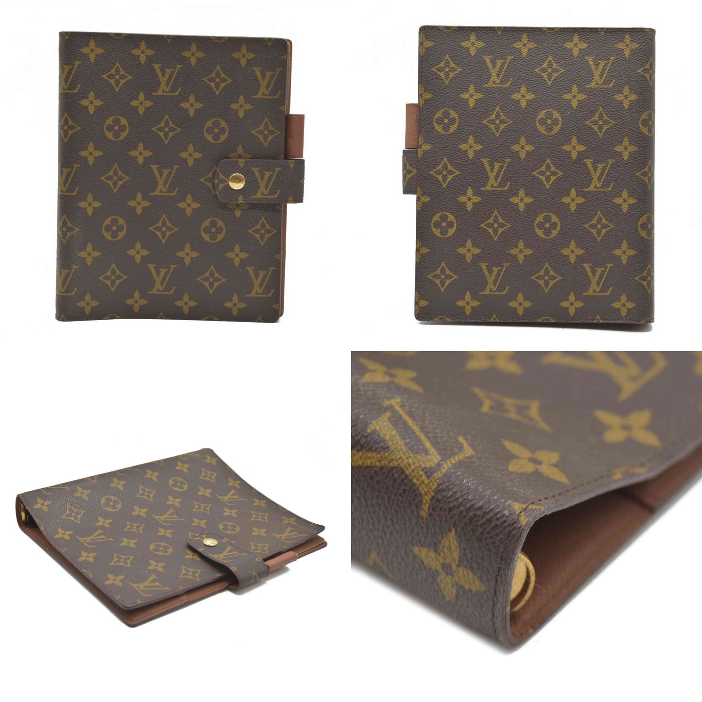 Louis Vuitton  Monogram Large Ring Agenda Cover MI0927