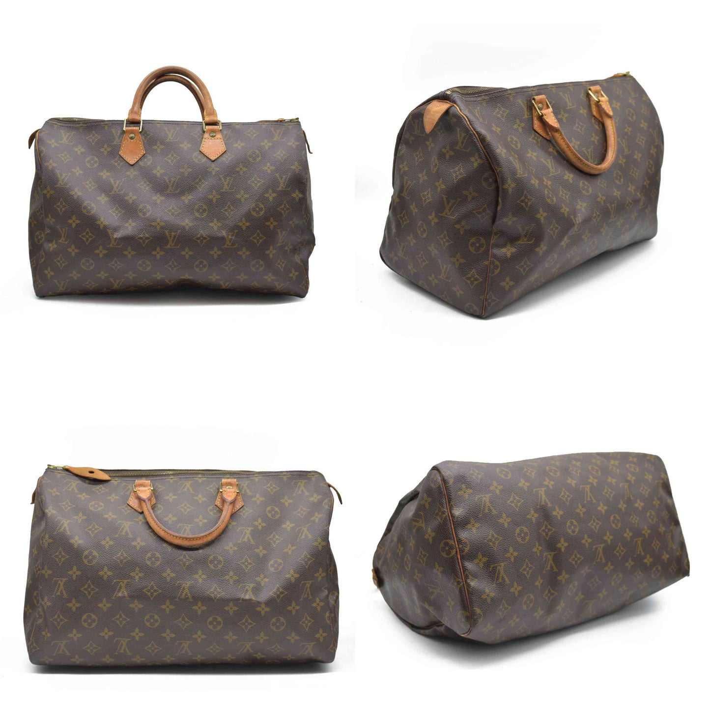 $2160 Louis Vuiton Monogram Speedy 40 SP1924 1994