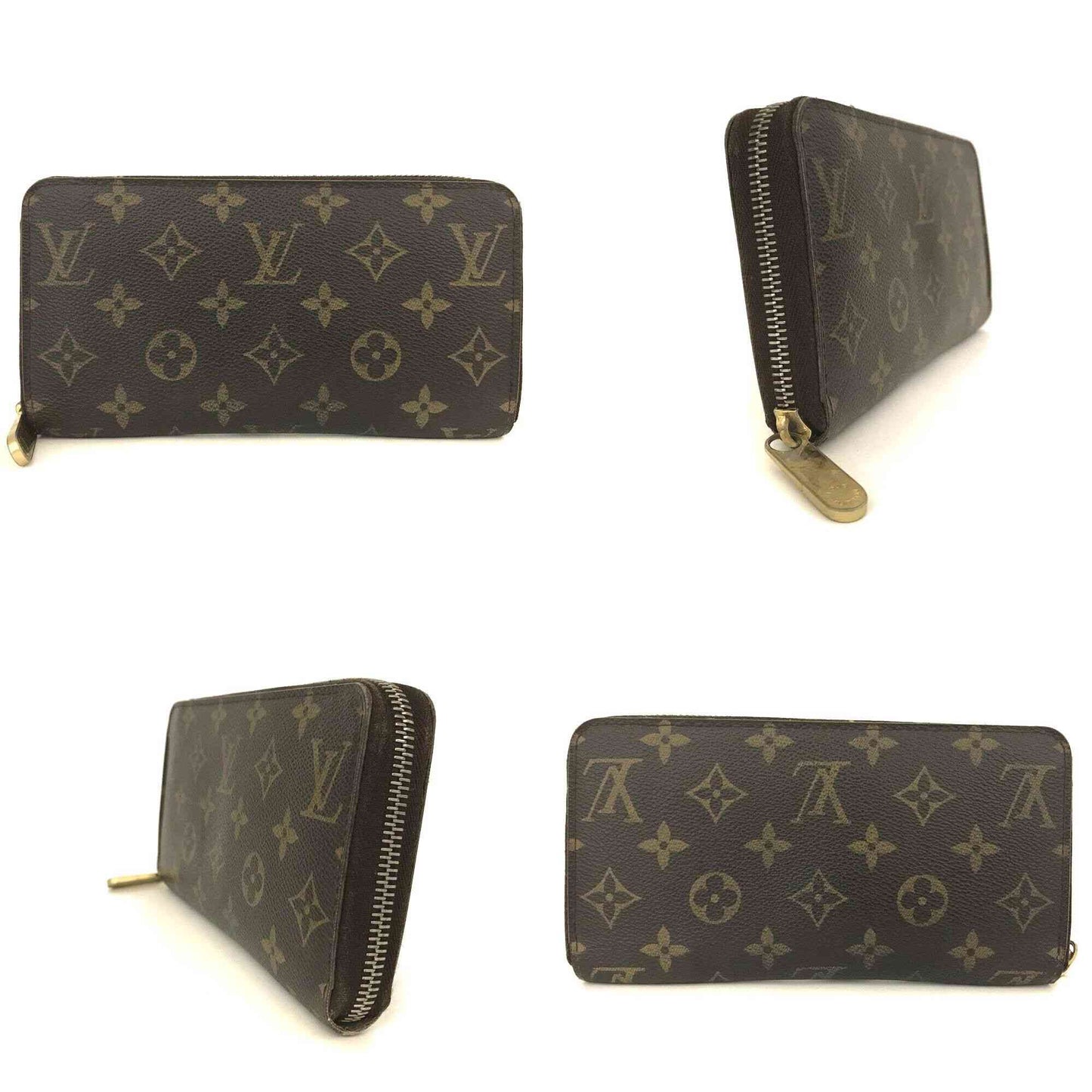 Louis Vuitton  Monogram Zippy Wallet CA0037