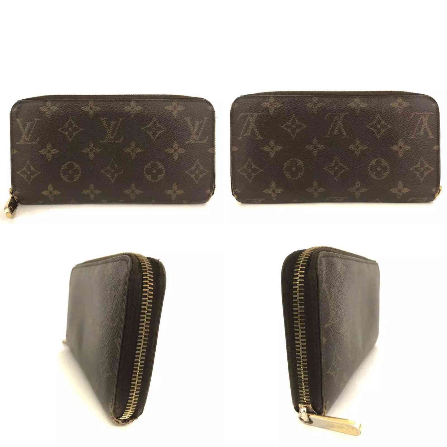 Louis Vuitton  Monogram Zippy Wallet CA3161