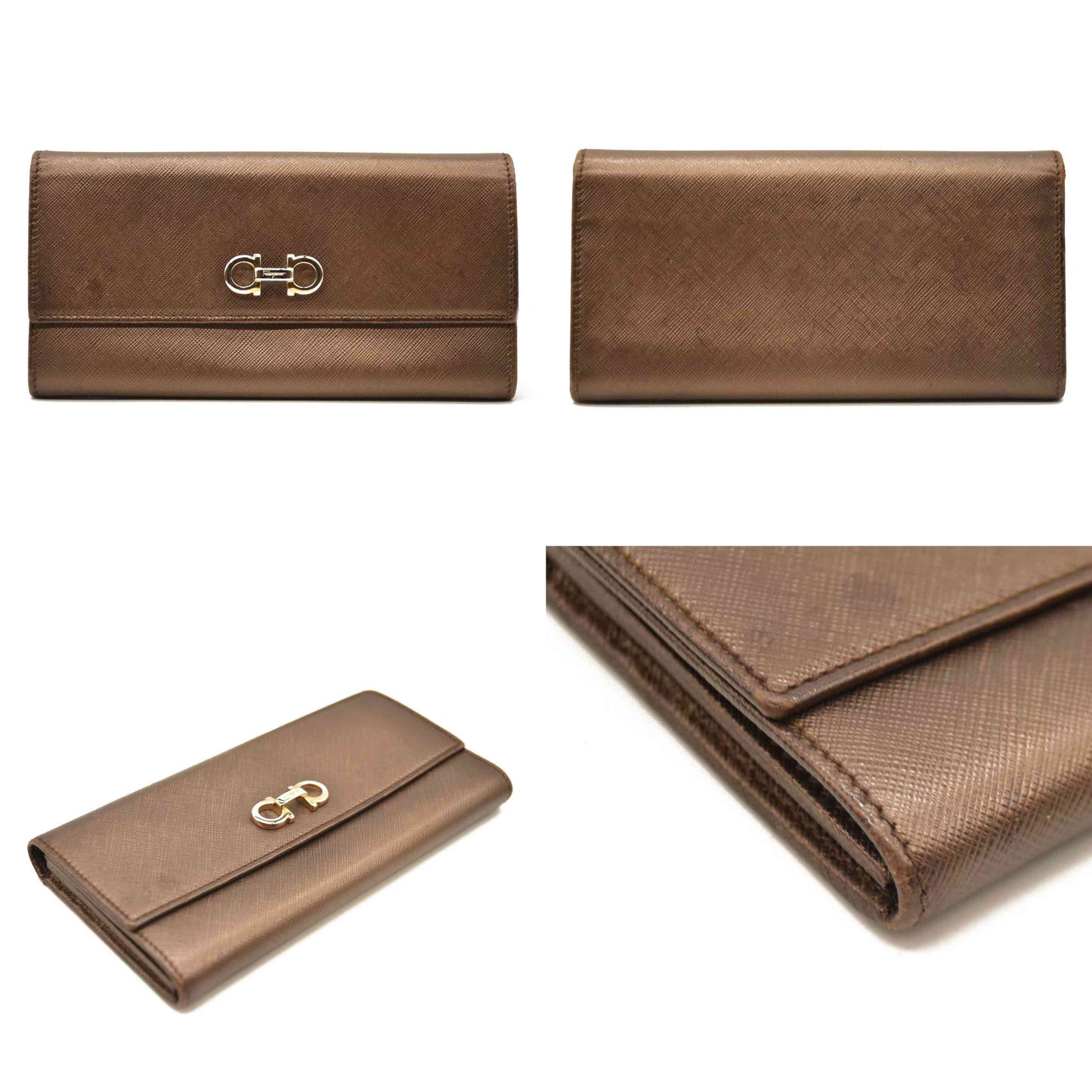 Ferragamo Gancini Bifold wallet