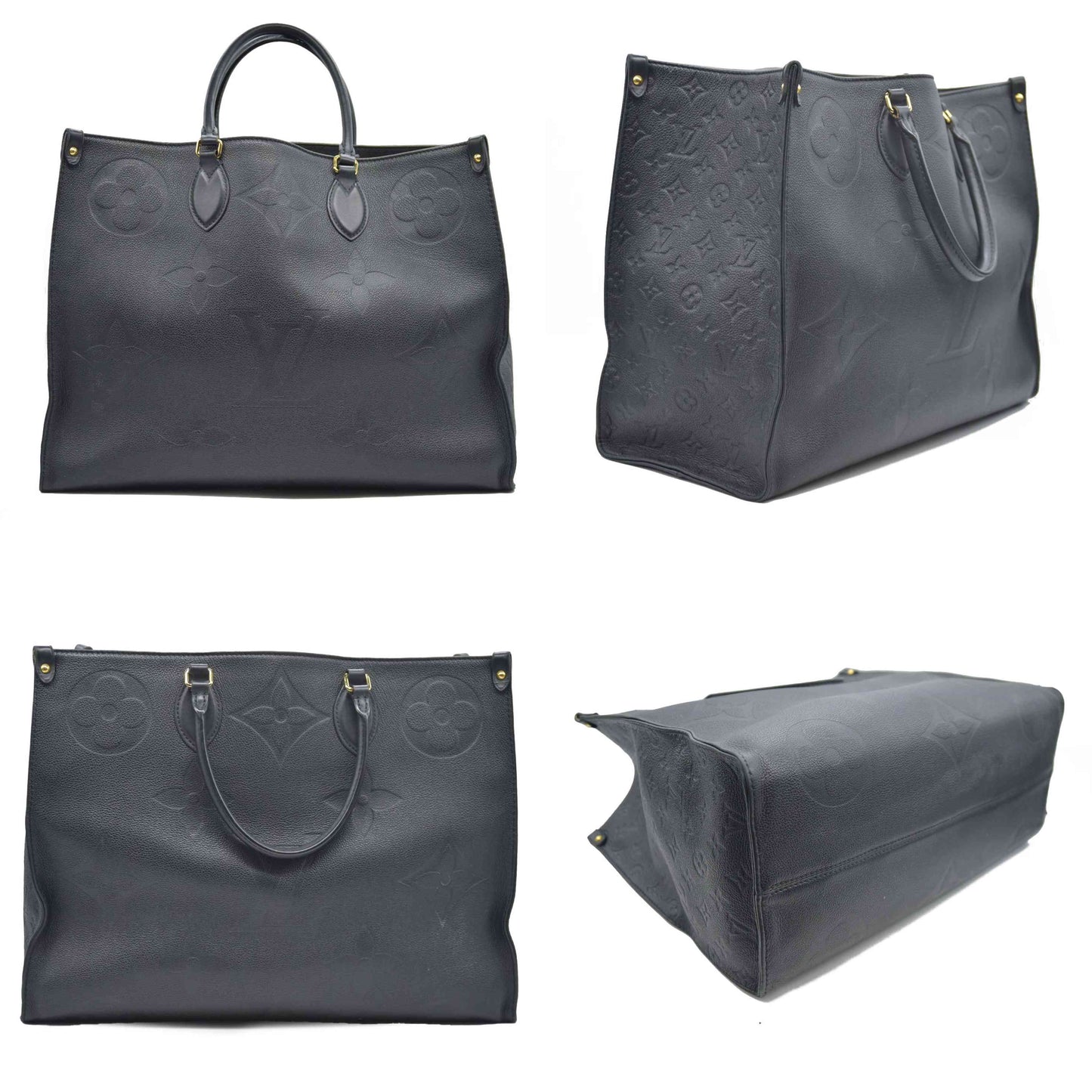LOUIS VUITTON Empreinte Monogram Giant Onthego GM Black