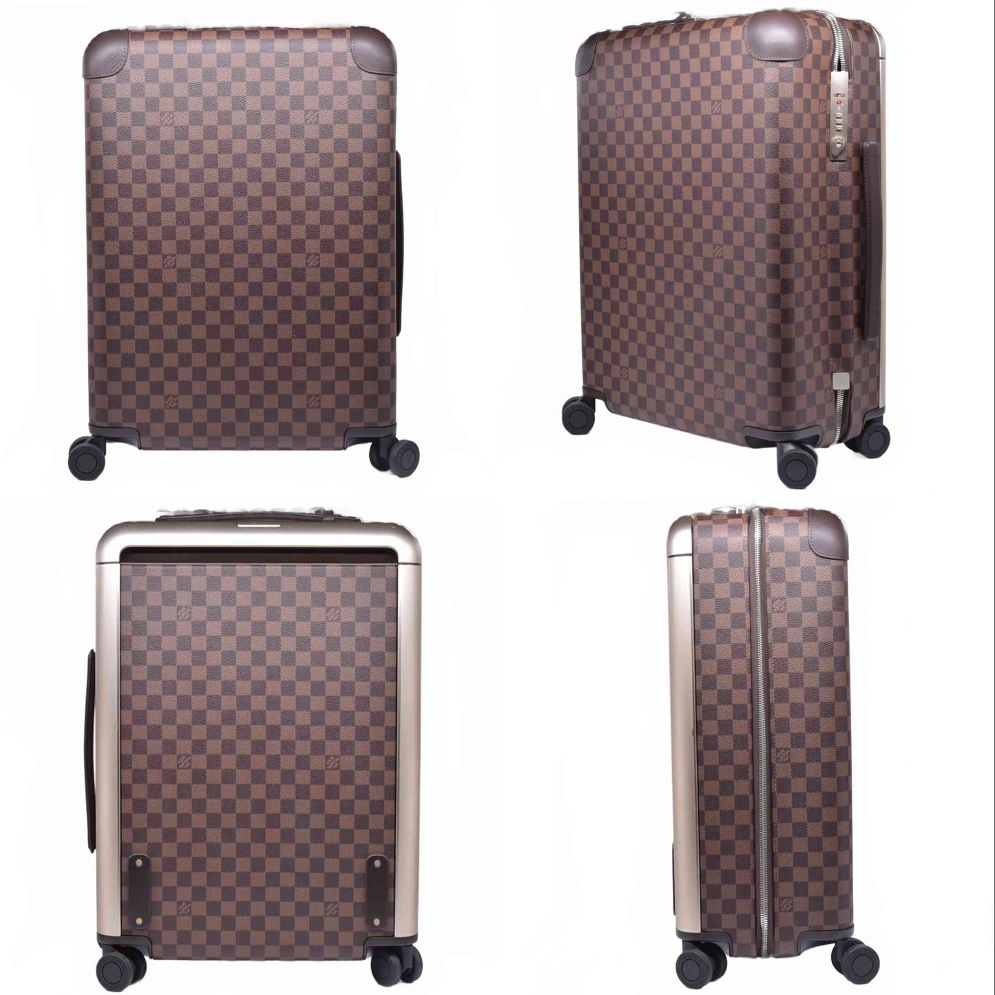 $3550 Louis Vuitton Damier Ebene Horizon 55 RFID