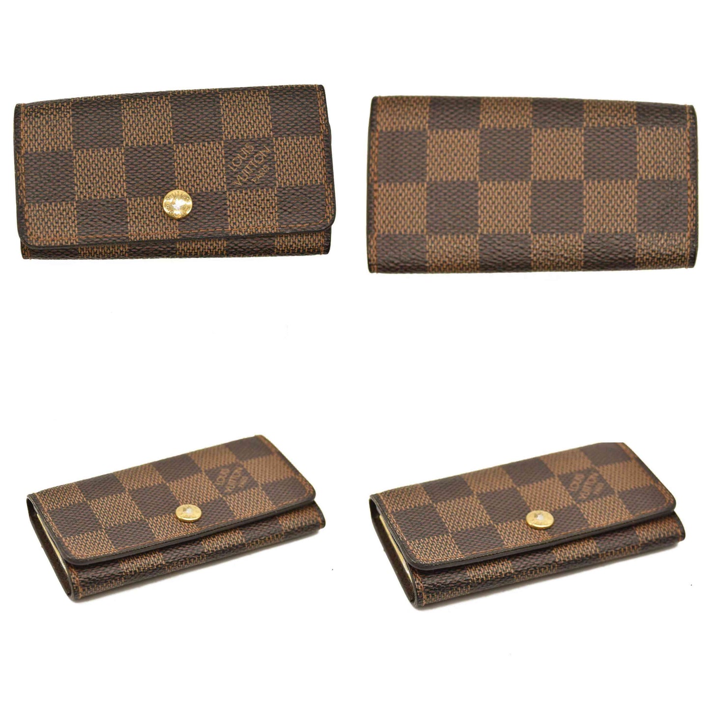 Louis Vuitton  Damier Ebene Multicles 4 Key Holder CT1018