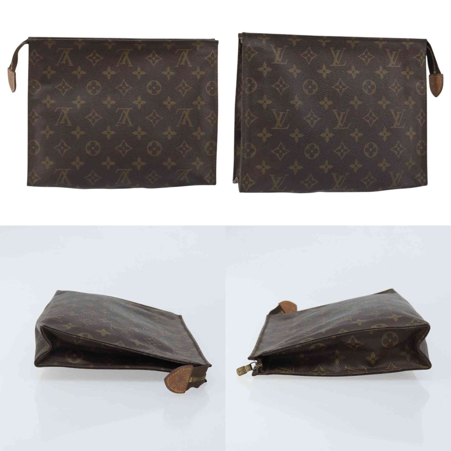 $760 1986 LOUIS VUITTON Monogram Toiletry Pouch 26 864TH