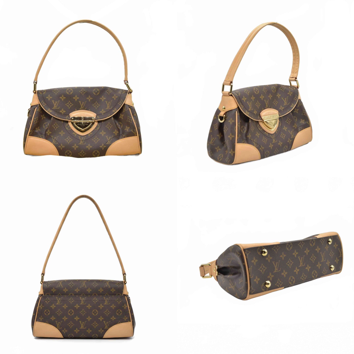 $1530 2007 Louis Vuitton Monogram Beverly MM SD3067 CONSIGNMENT