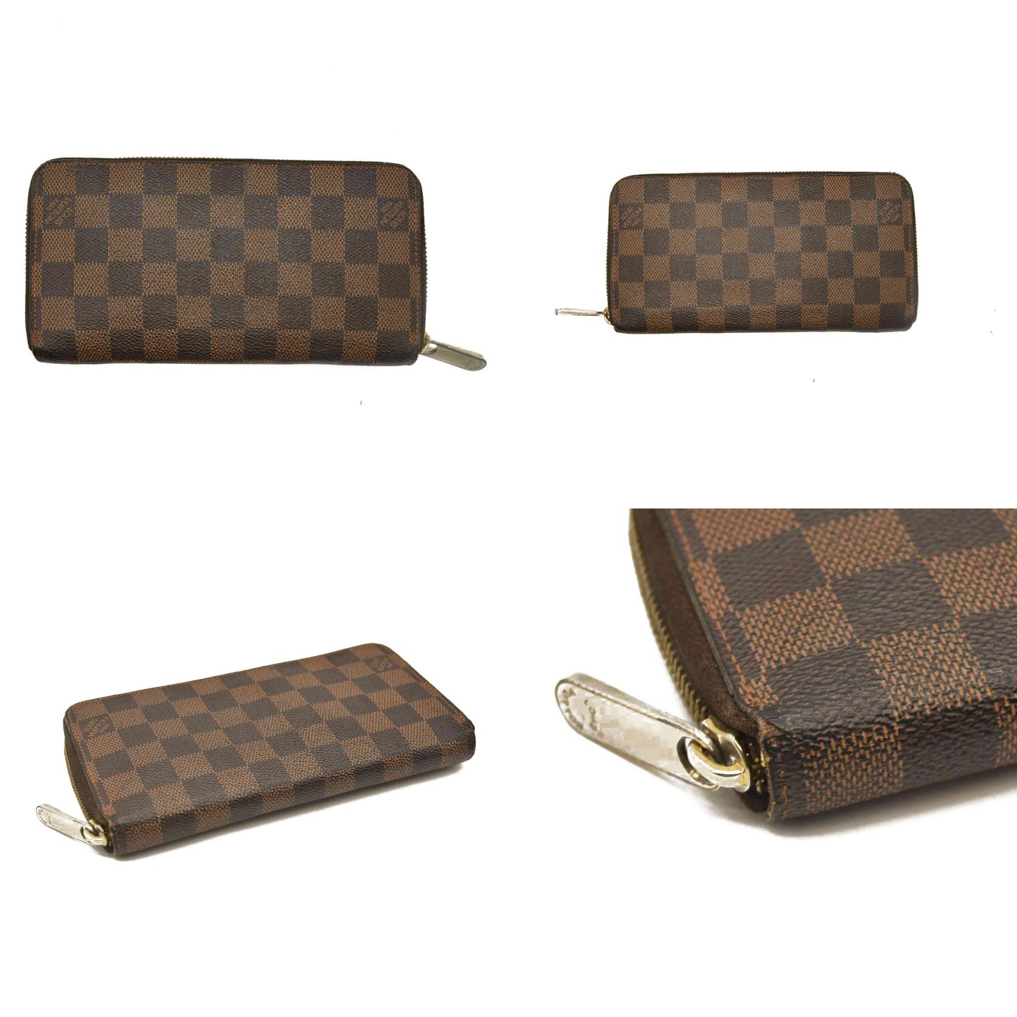 Louis Vuitton  Damier Ebene Zippy Wallet CA4193