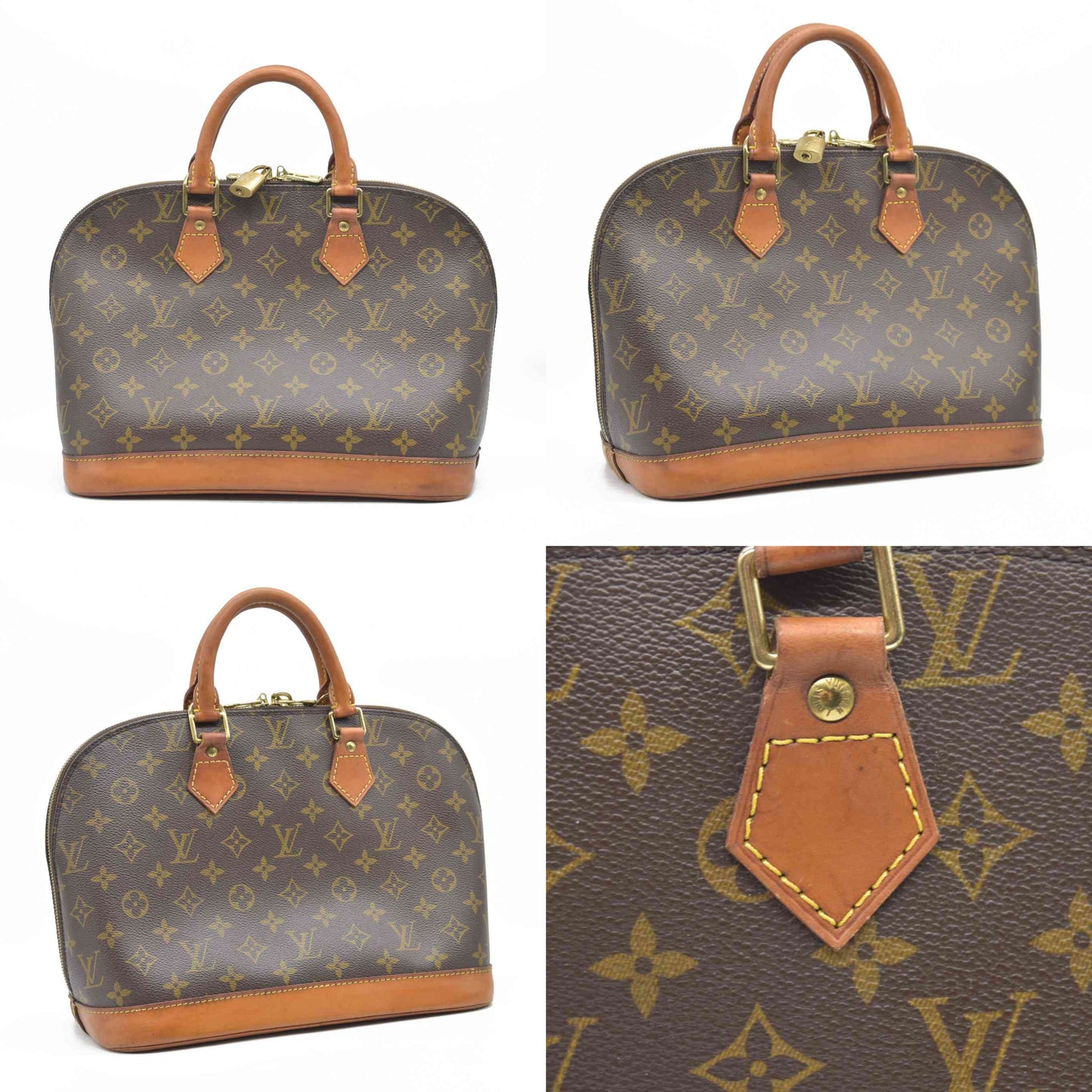 $2090 Louis Vuitton  Monogram Alma PM CONSIGNMENT CA1004 2004