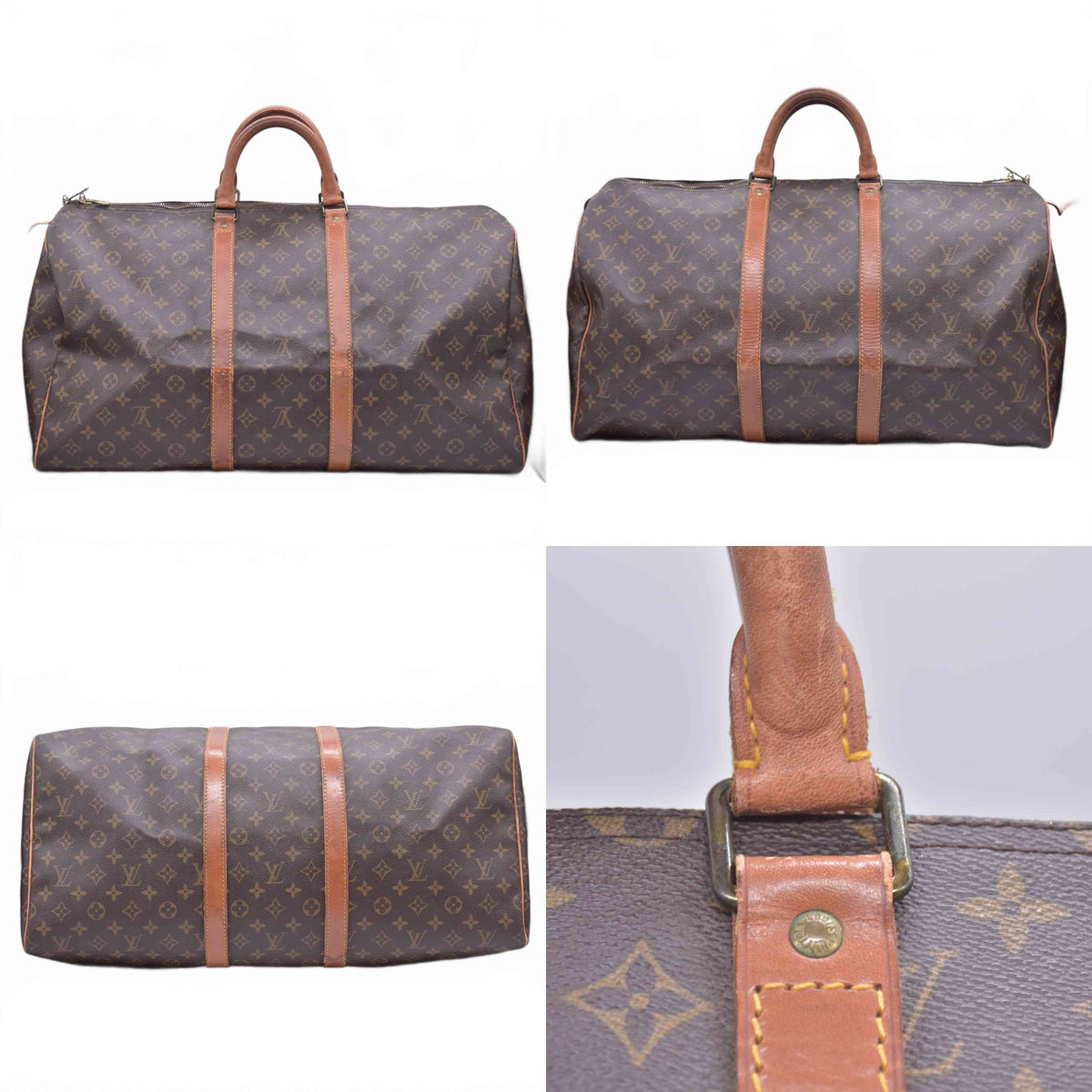 $2170 1989 Louis Vuitton Monogram Keepall 55 MI8908