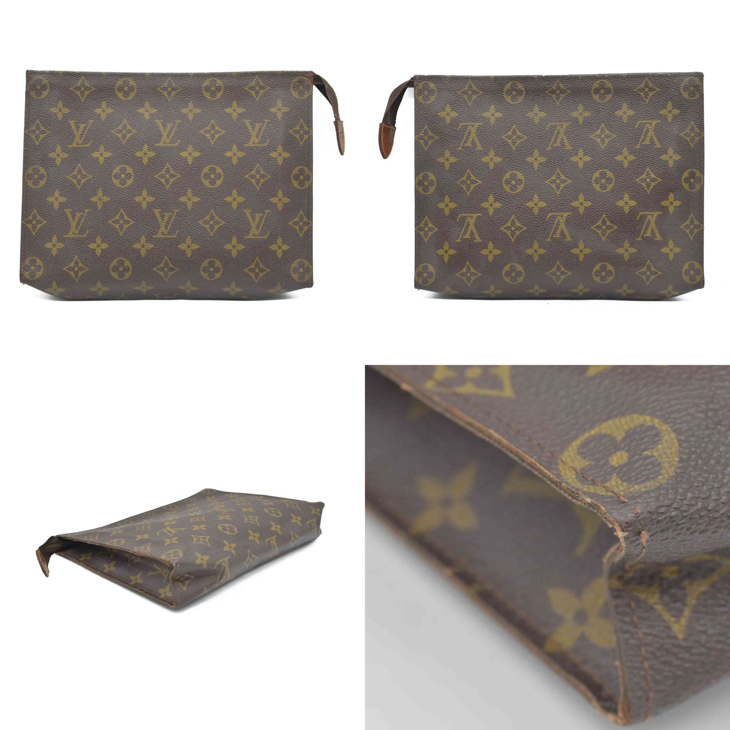 $1120 Jan 1987 Louis Vuitton Monogram Toiletry 26 871AN