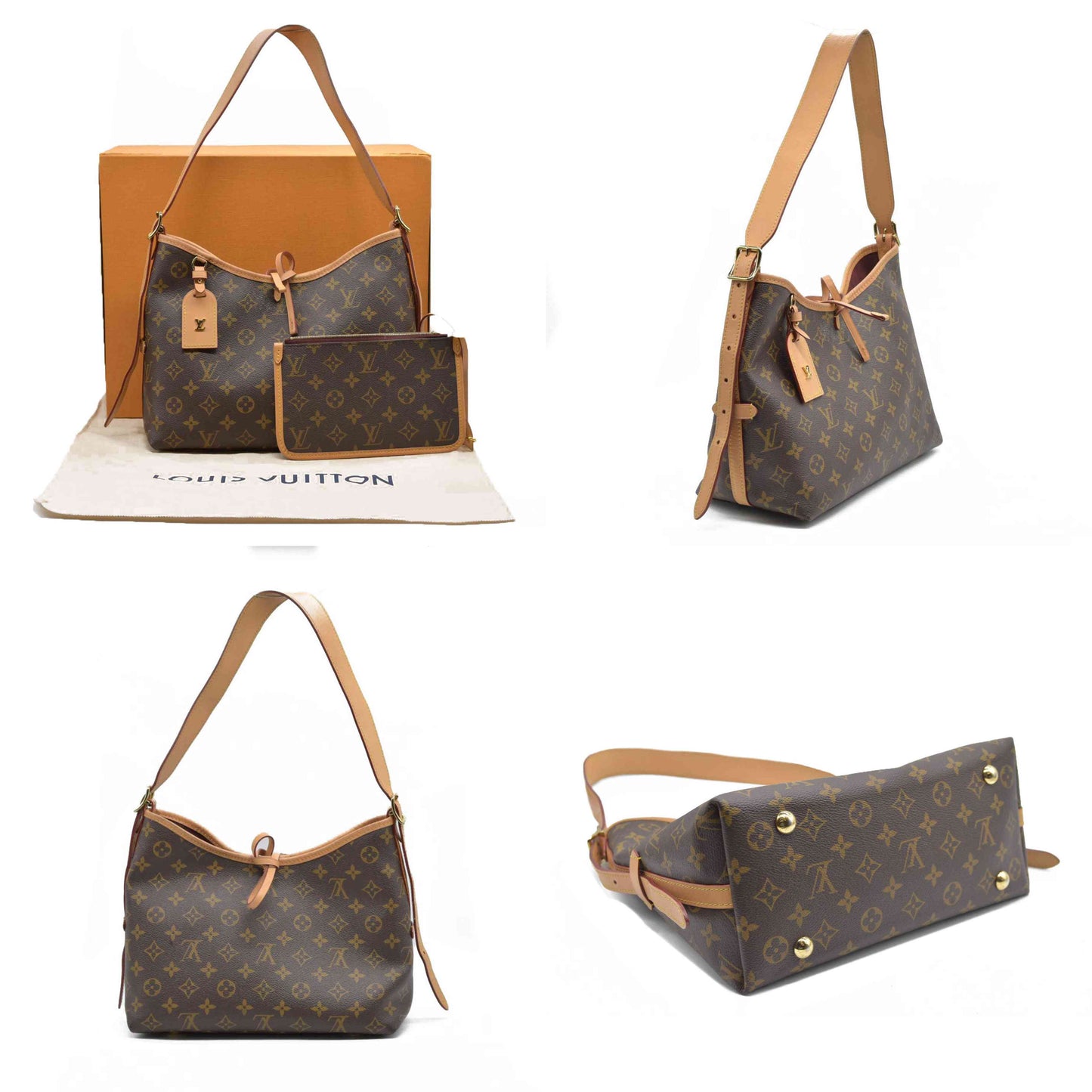 $2850 Louis Vuitton  Monogram CarryAll PM