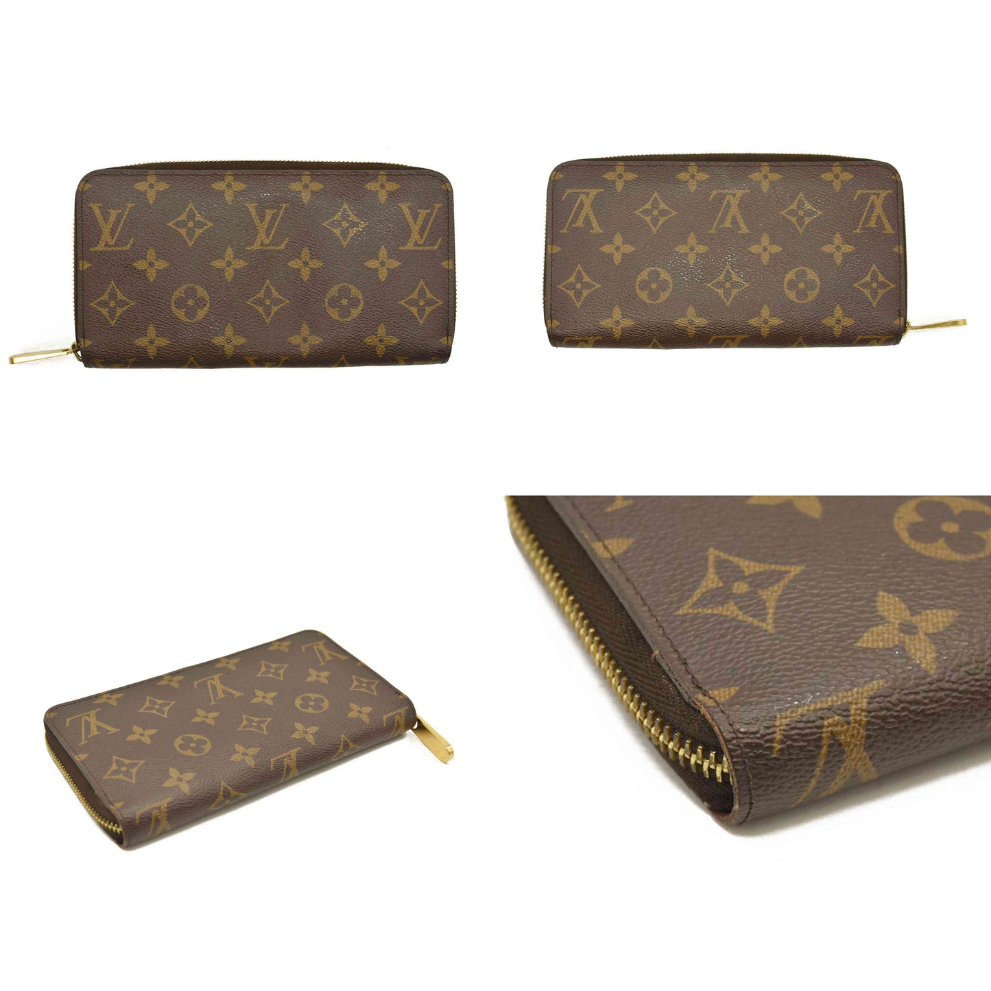 Louis Vuitton  Monogram Zippy Wallet GI4128