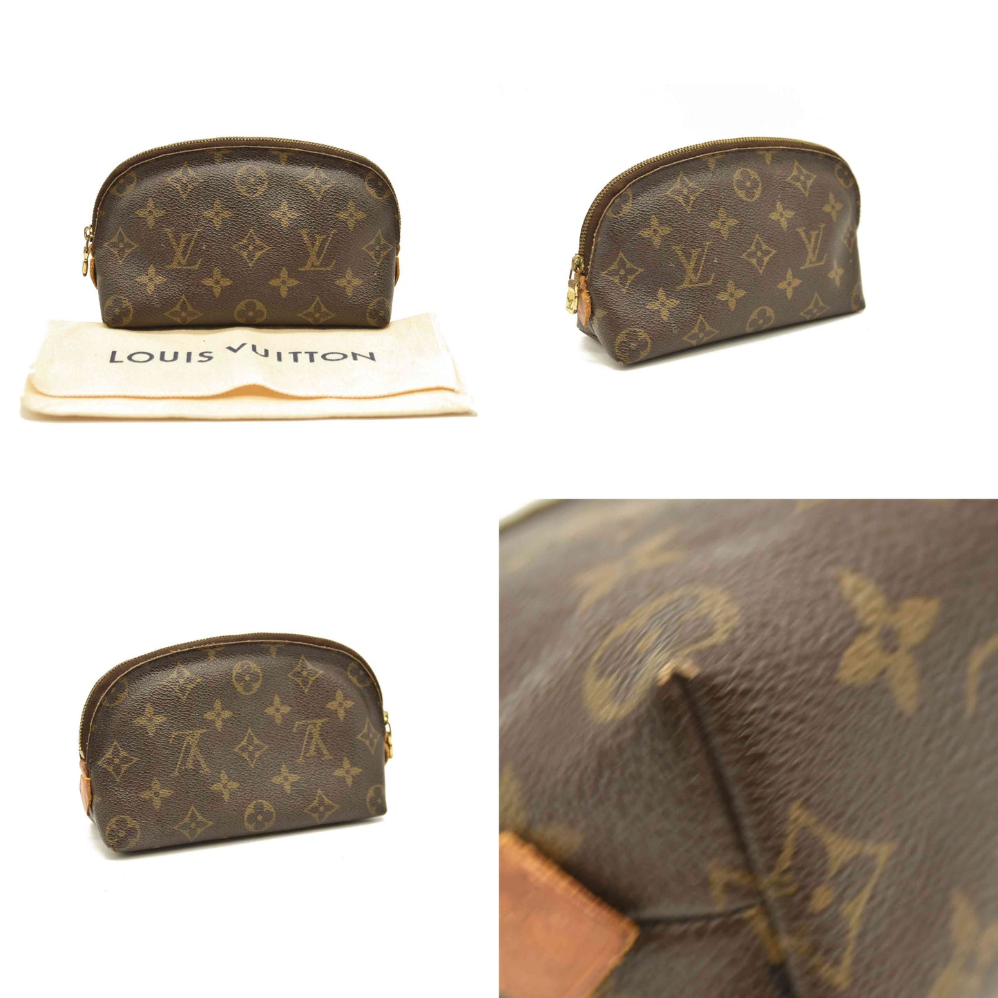Louis Vuitton  Monogram Cosmetic Pouch CA0021