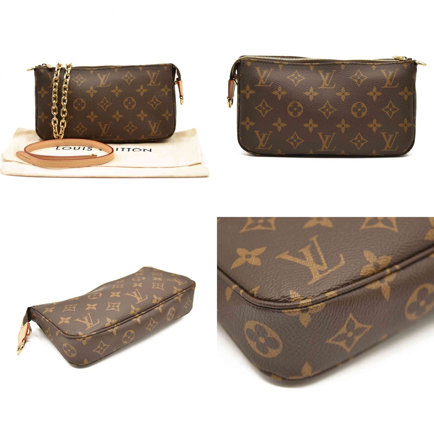 LOUIS VUITTON  Monogram Pochette Accessories NM