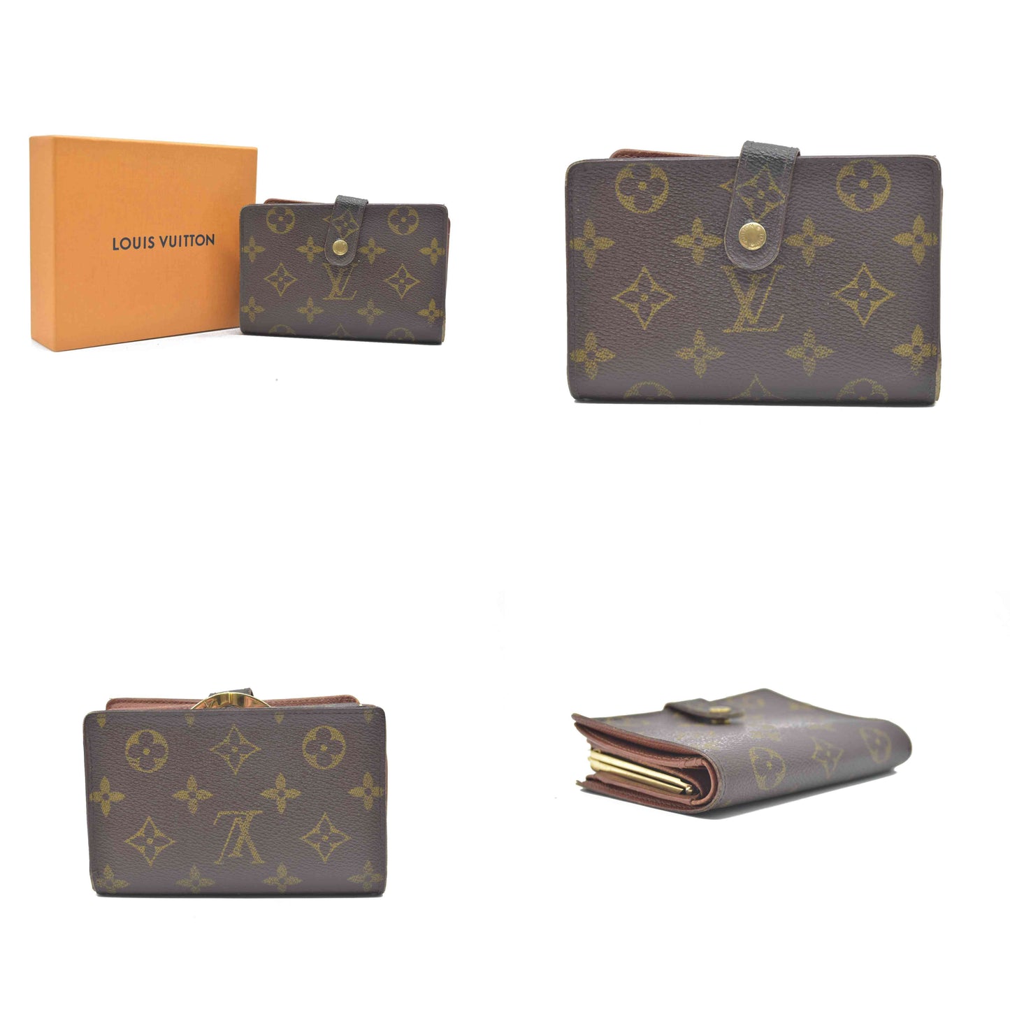 AUCTION $750 Louis Vuitton  Monogram French Purse Wallet SD0061