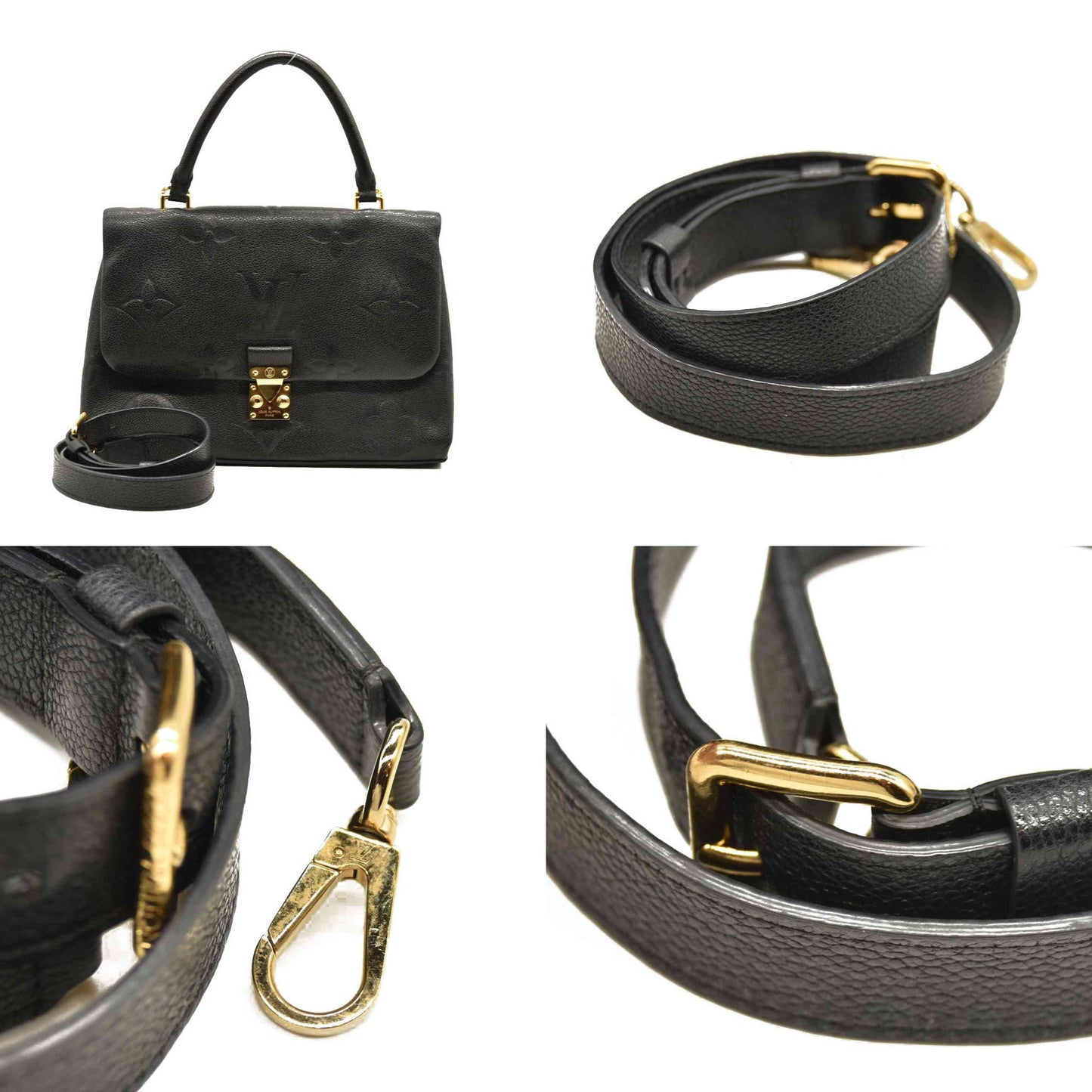 Louis Vuitton  Empreinte Monogram Giant Madeleine MM Black