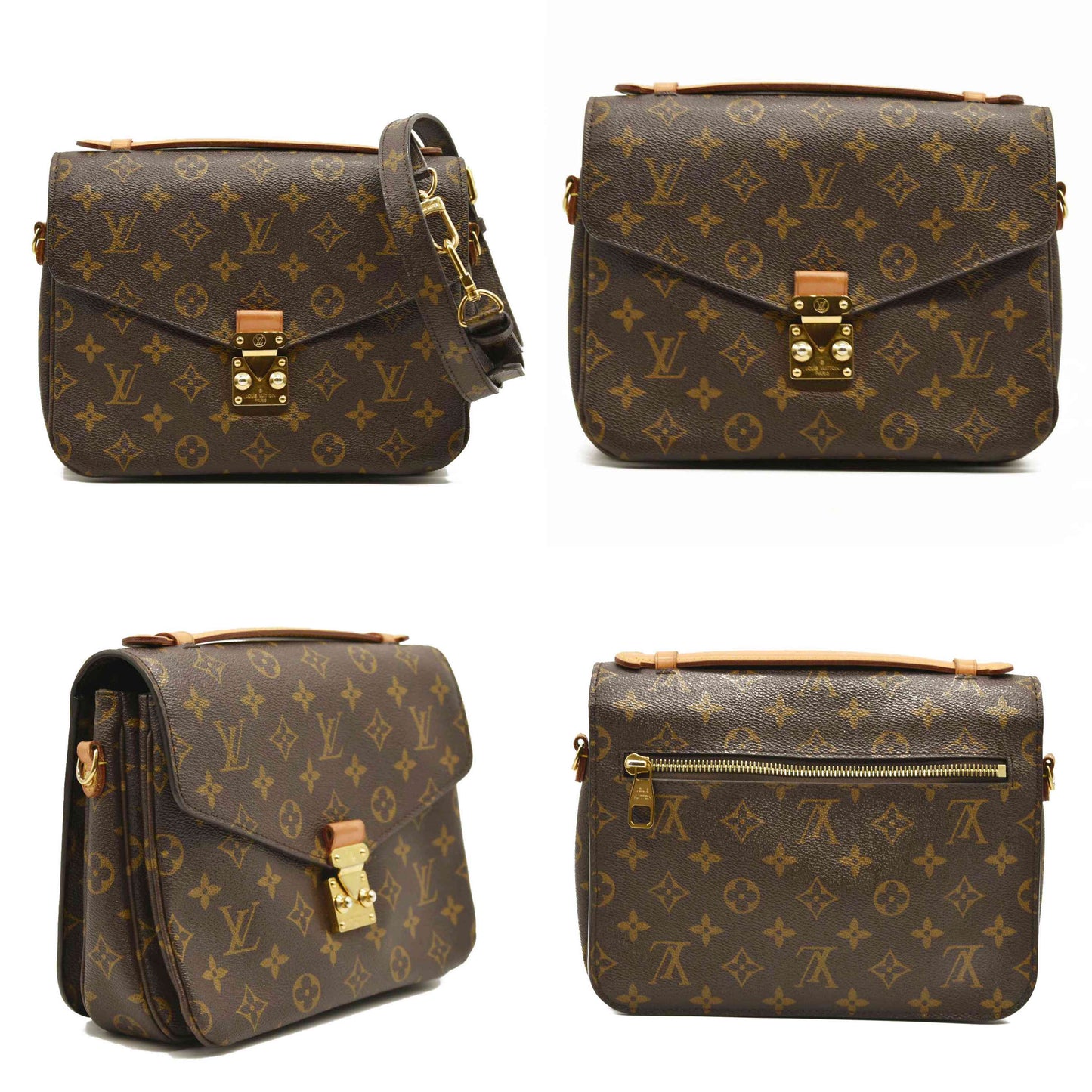 LOUIS VUITTON Monogram Pochette Metis SR3176